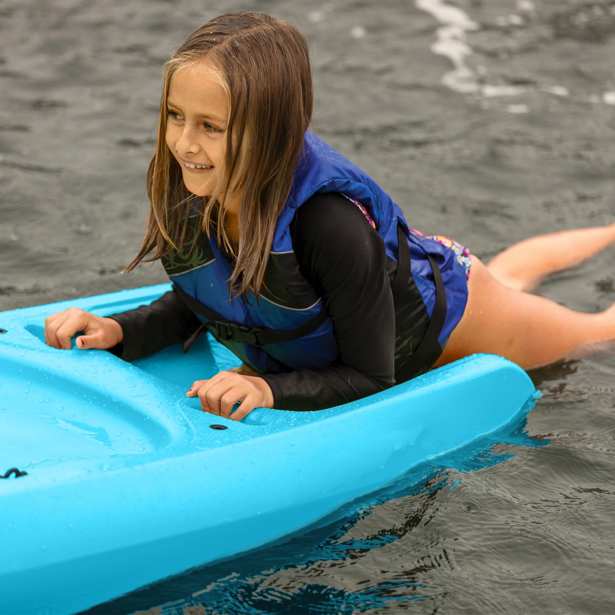 Lifetime Dash 6.5 Ft. Sit - on - Top Youth Kayak, Glacier Blue (90787)
