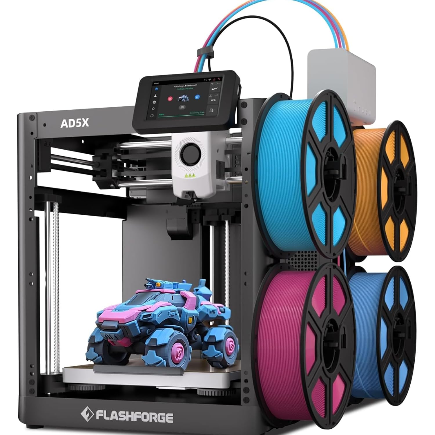 Imprimante 3D Adventurer 5X impression multicolore IFS AD5X multi matériaux nivellement auto 600 mm/s