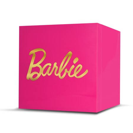 Barbie Hot Pink Cooler Mini Fridge 6.7L Single Door 9 Can