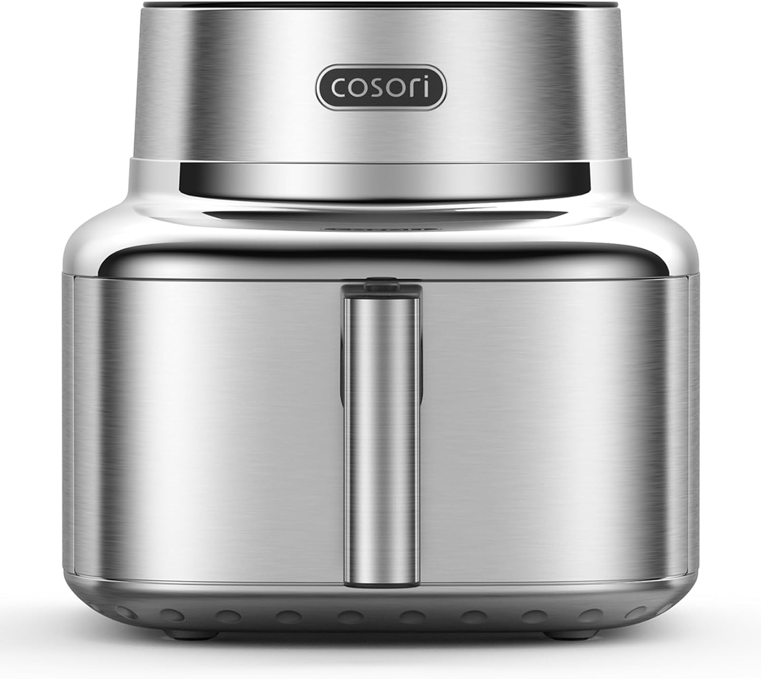 Airfryer inox revêtement céramique capacité 6,2 L 7 en 1 compatible lave vaisselle
