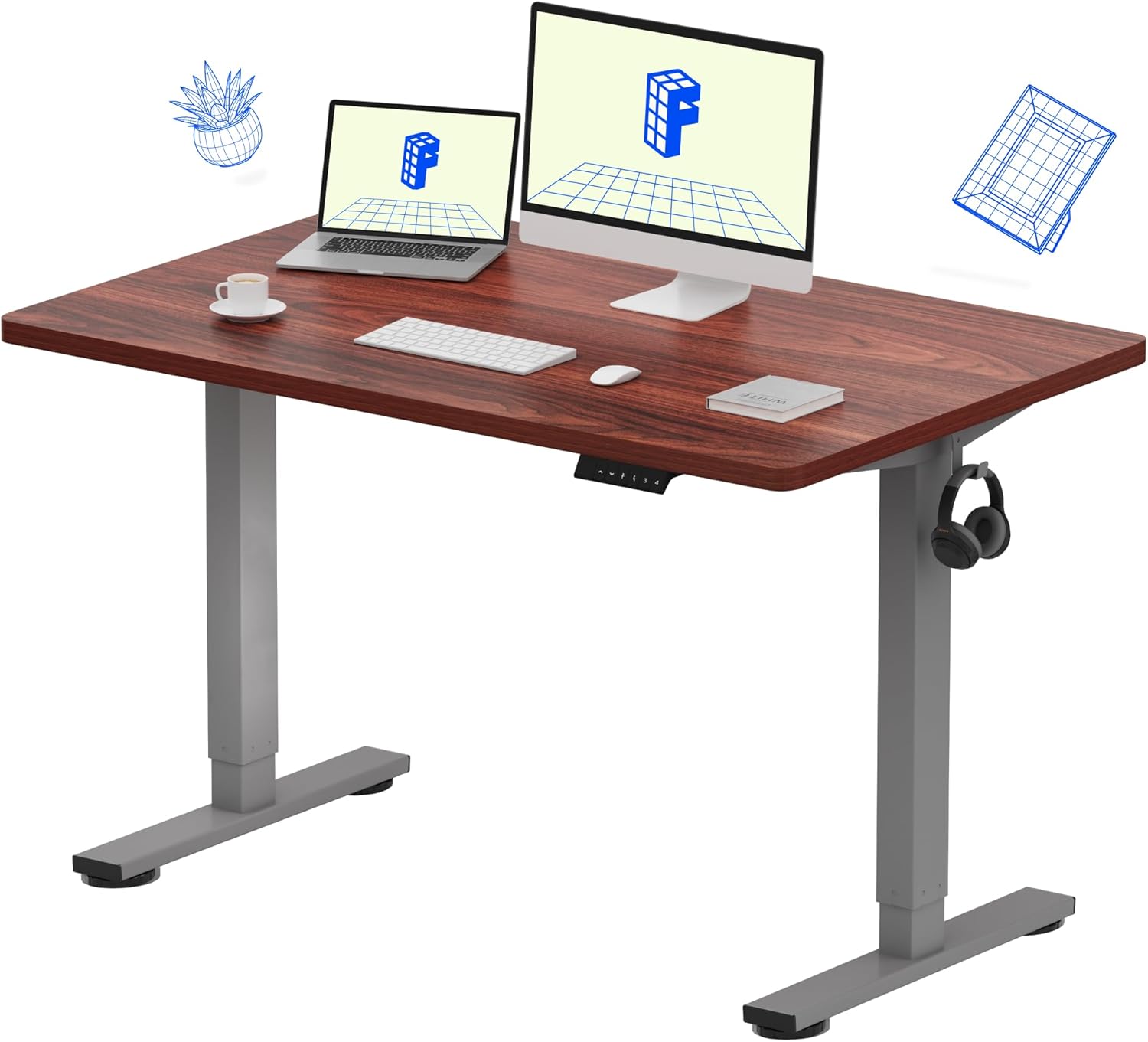 FLEXISPOT EN1 Whole-Piece Standing Desk