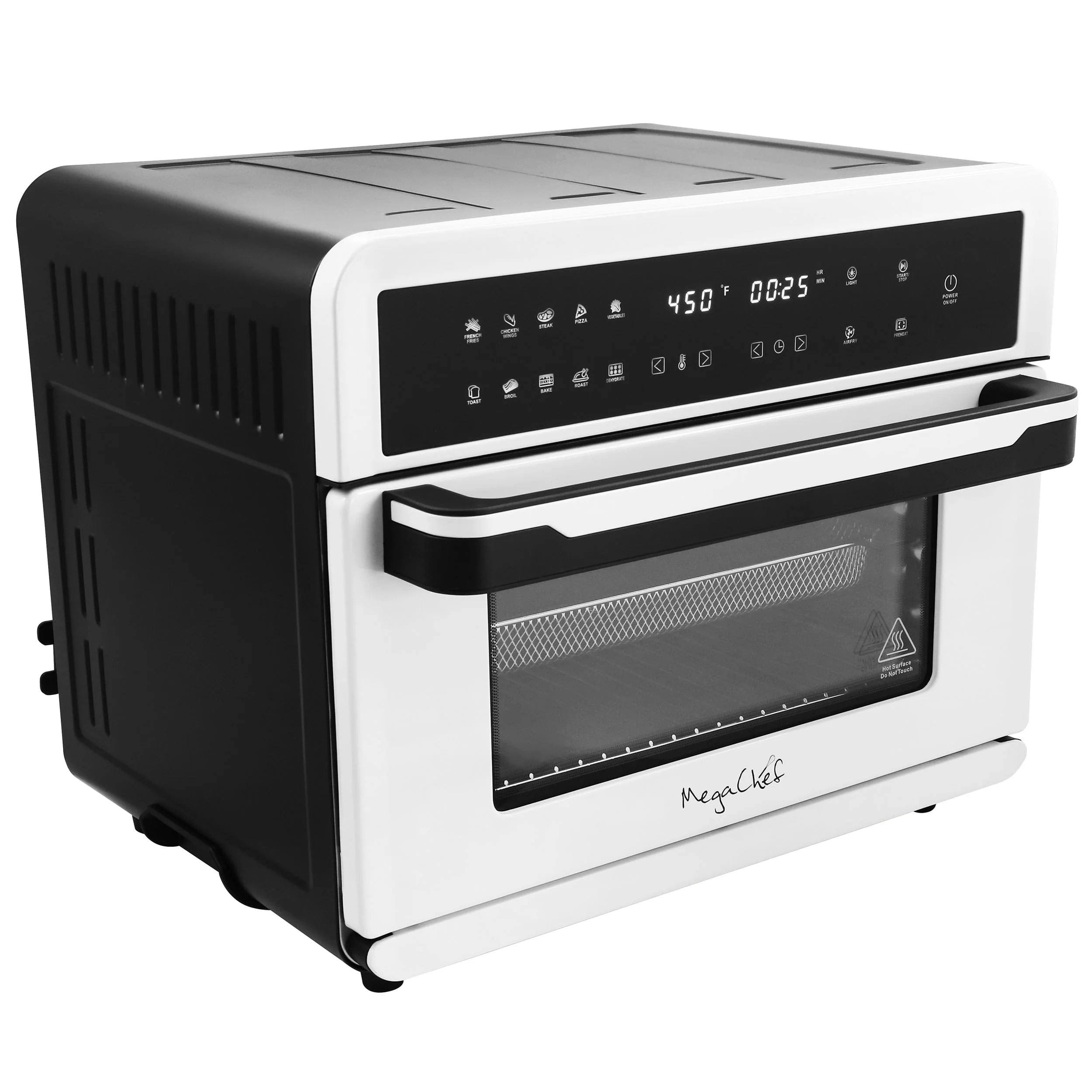 MegaChef 10 in 1 Electronic Multifunction 360 Degree Hot Air Technology Oven
