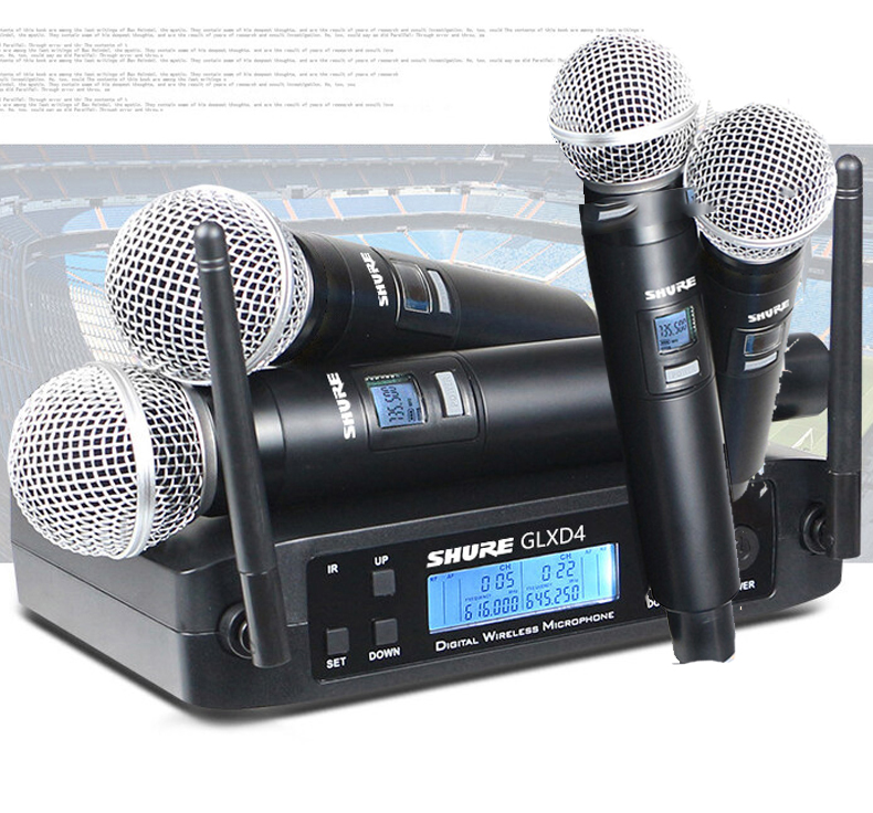 【3-year warranty】Best-selling SHURE GLXD4 wireless microphone receiver