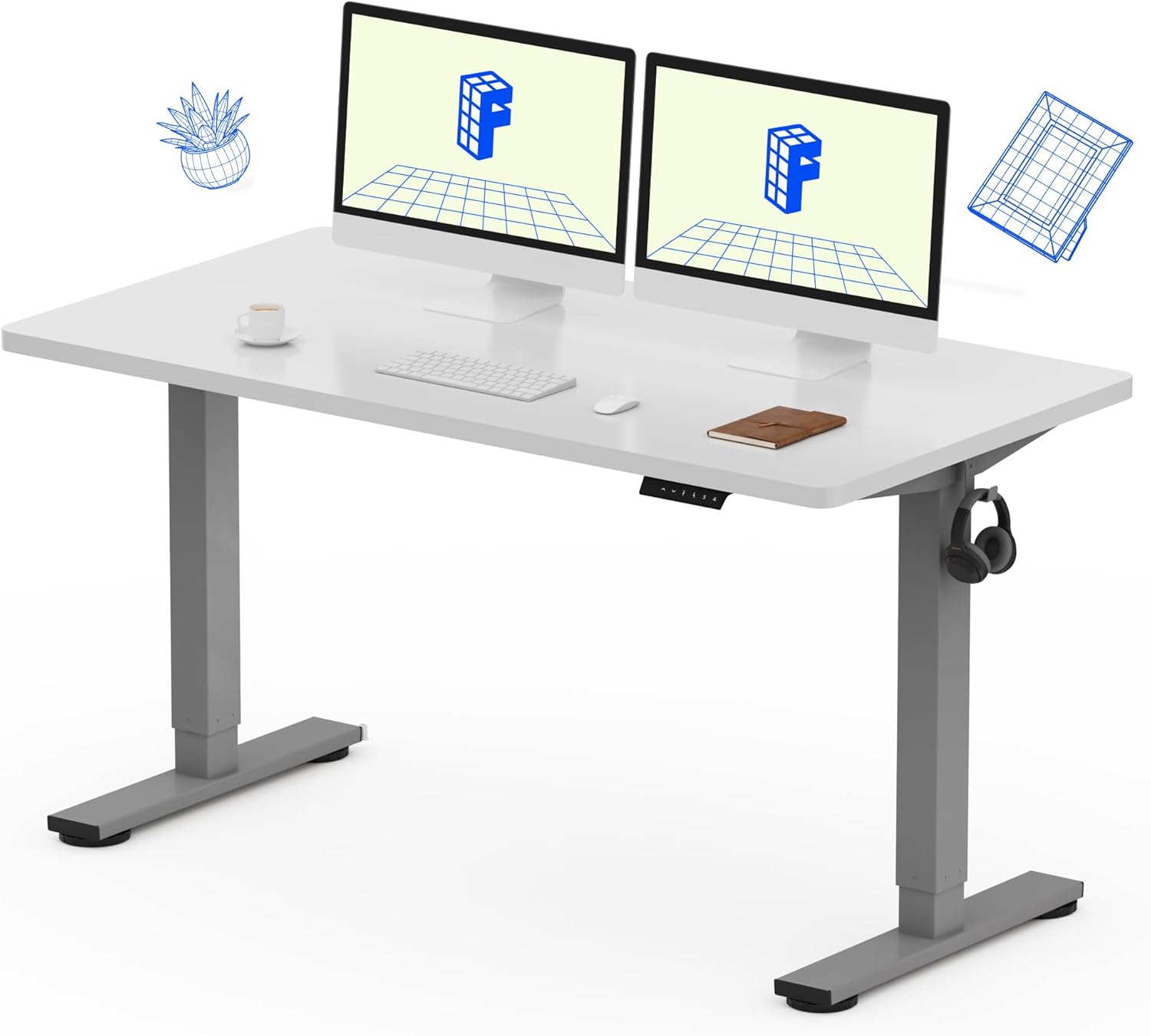 FLEXISPOT EN1 Whole-Piece Standing Desk