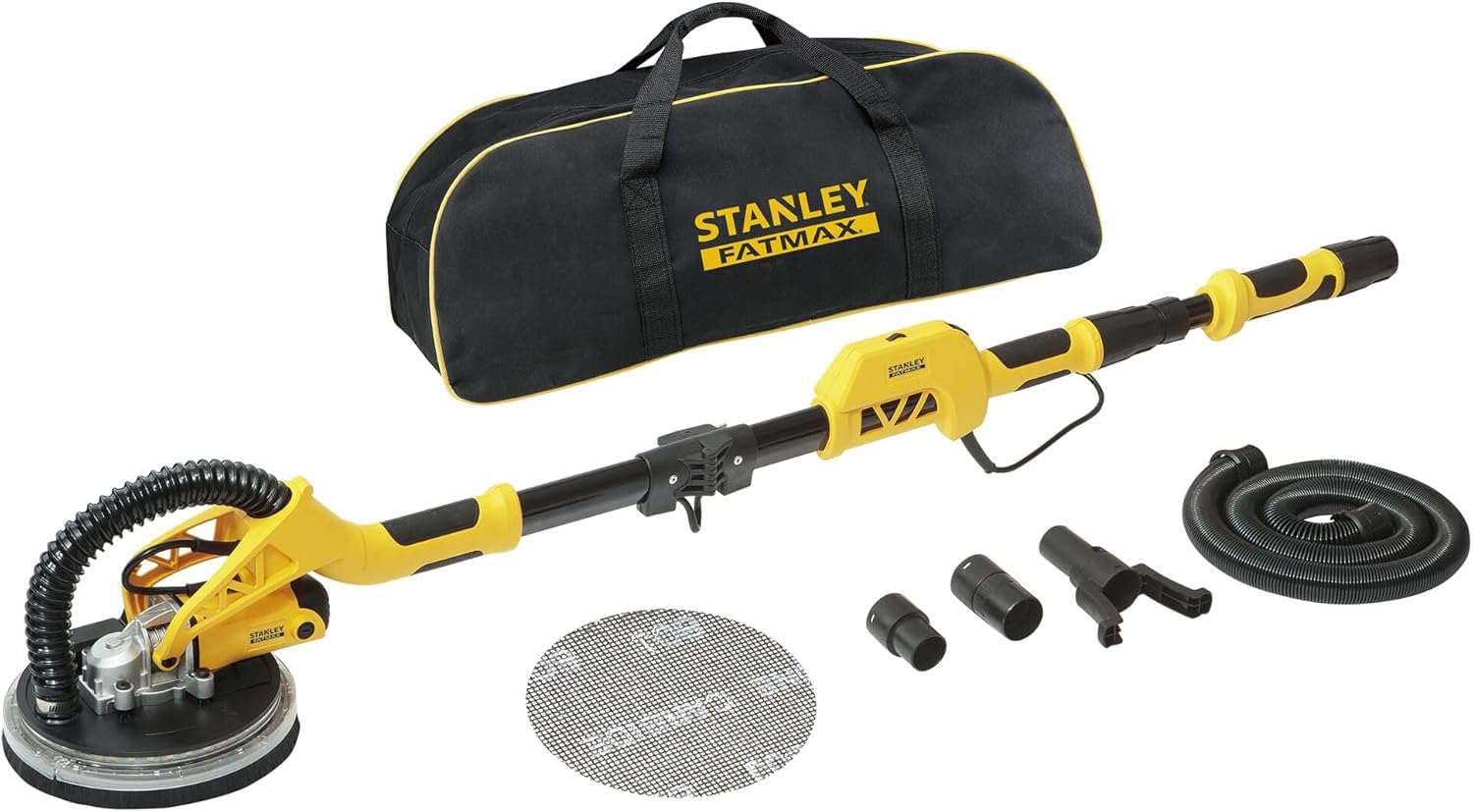 Ponceuse plâtre 750 W 225 mm avec sac et disque abrasif