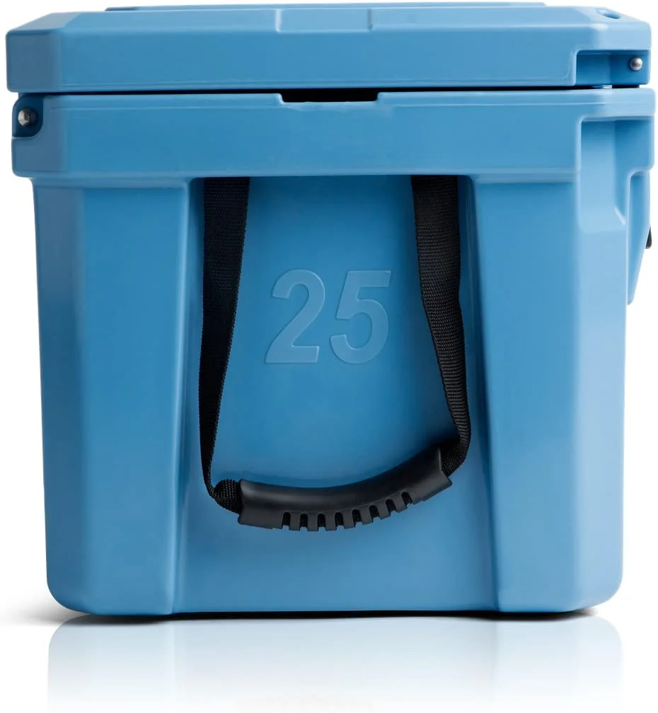 Cobalt 25 Quart Roto - Molded Super Ice Cooler, Large Ice Chest Holds Ice up to 5 Days, Cobalt Blue