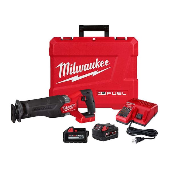 M18 FUEL 18V Lithium - Ion Brushless Cordless SAWZALL Reciprocating Saw Kit W/6.0ah Battery
