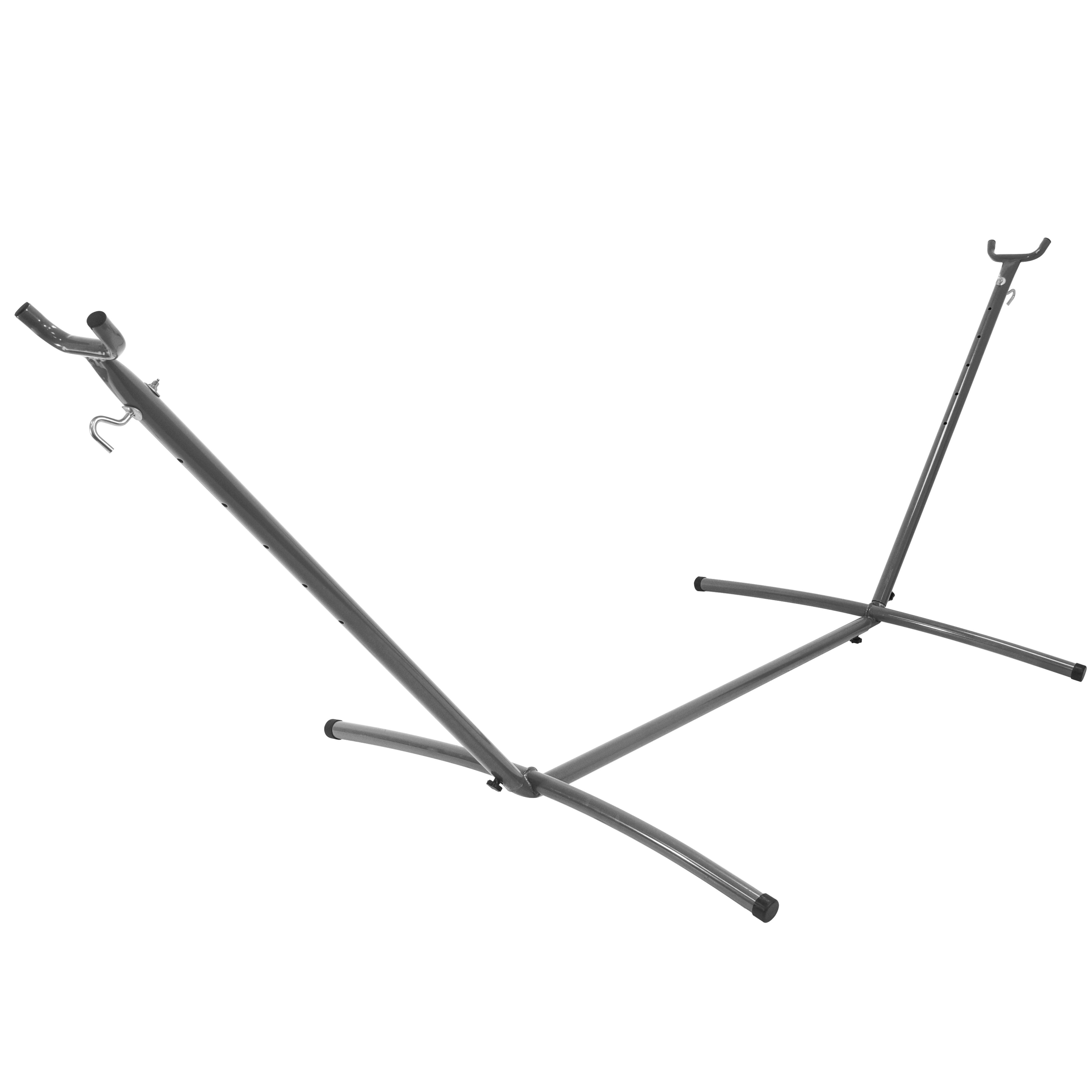 Equip Steel Hammock Stand - Gray - 108 x 43 x 40 in