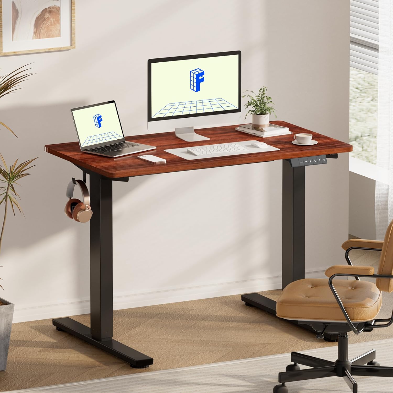 FLEXISPOT EN1 Whole-Piece Standing Desk