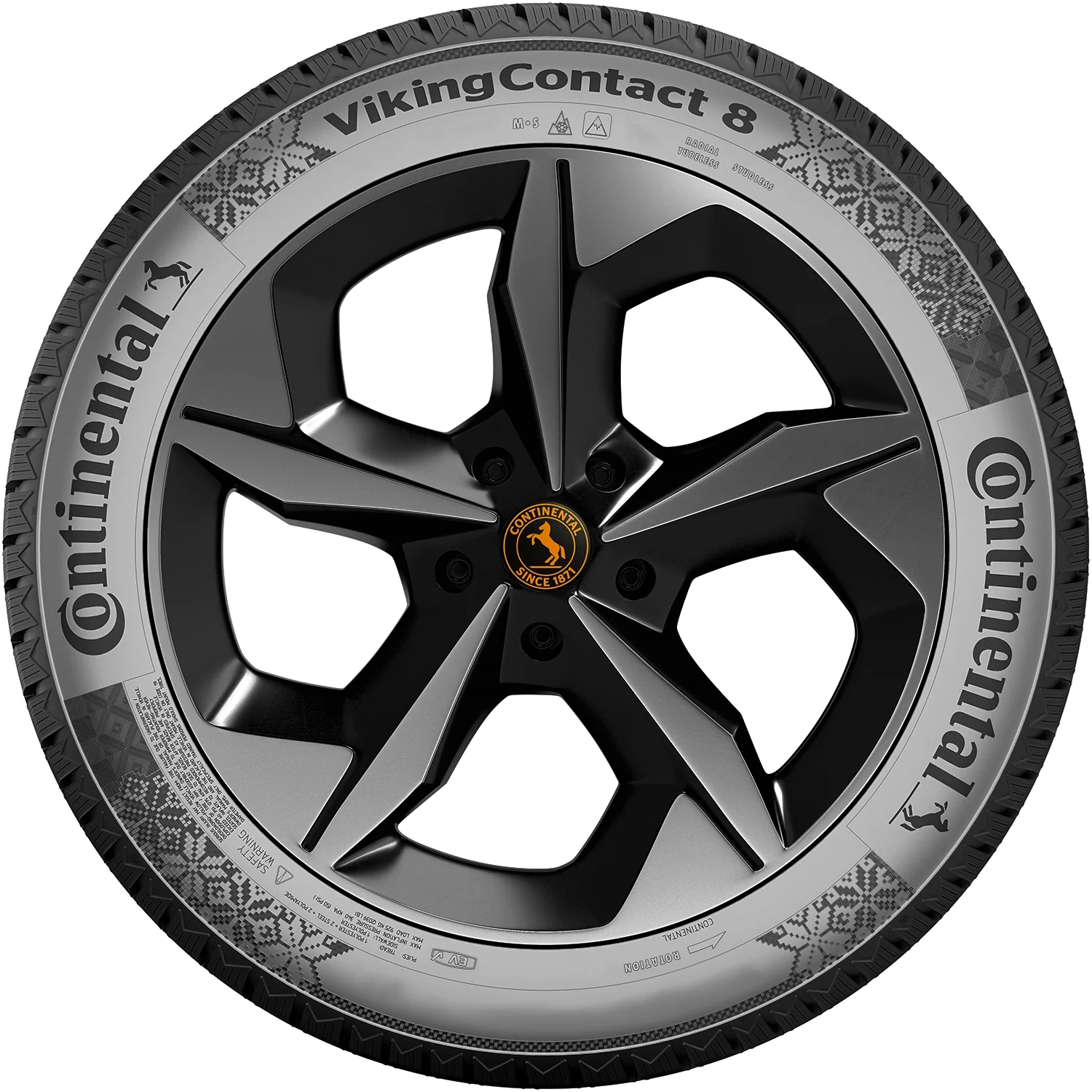 Continental Vikingcontact 8 225/50R17 98H XL Winter Tire