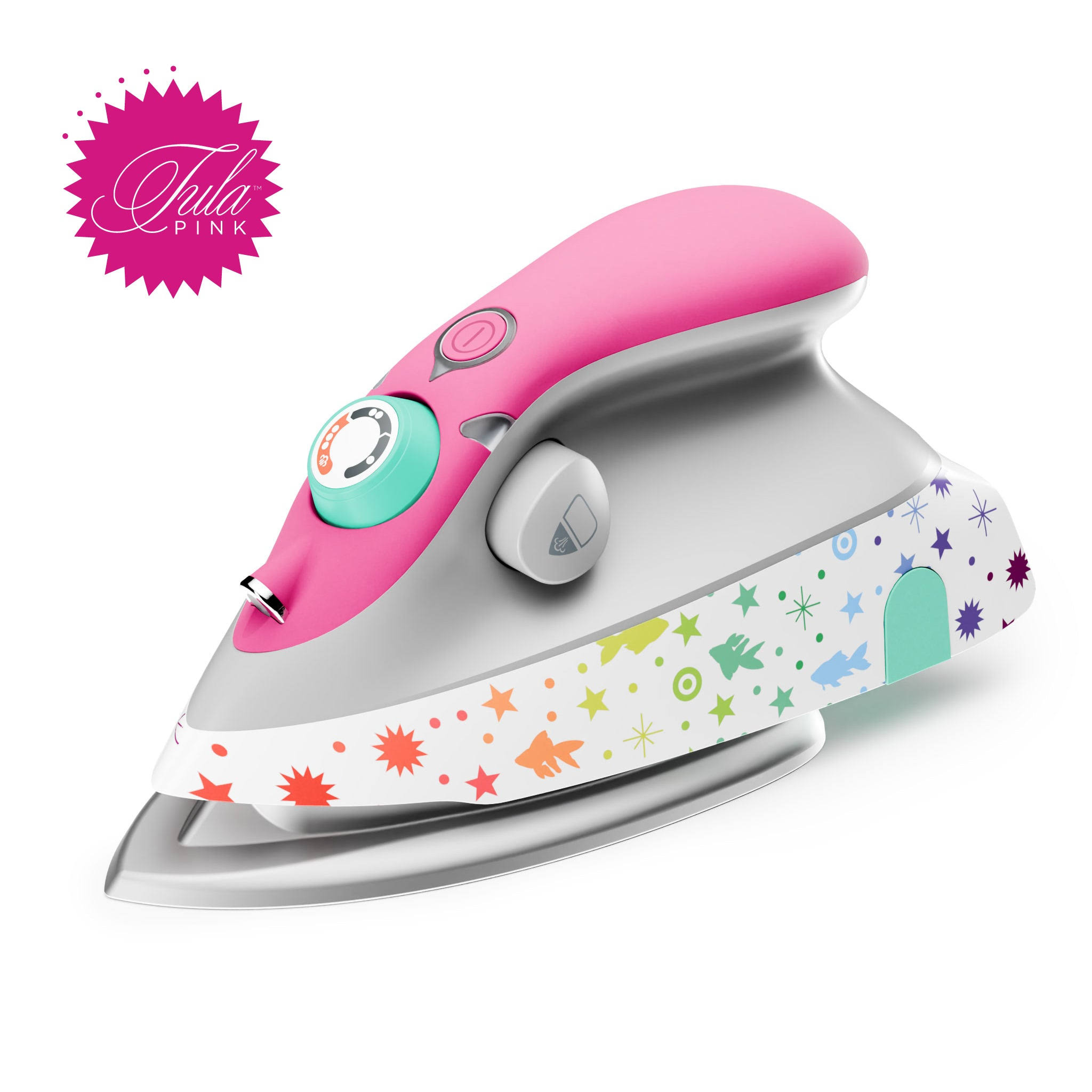 Oliso Mini Iron with Trivet Tula Pink