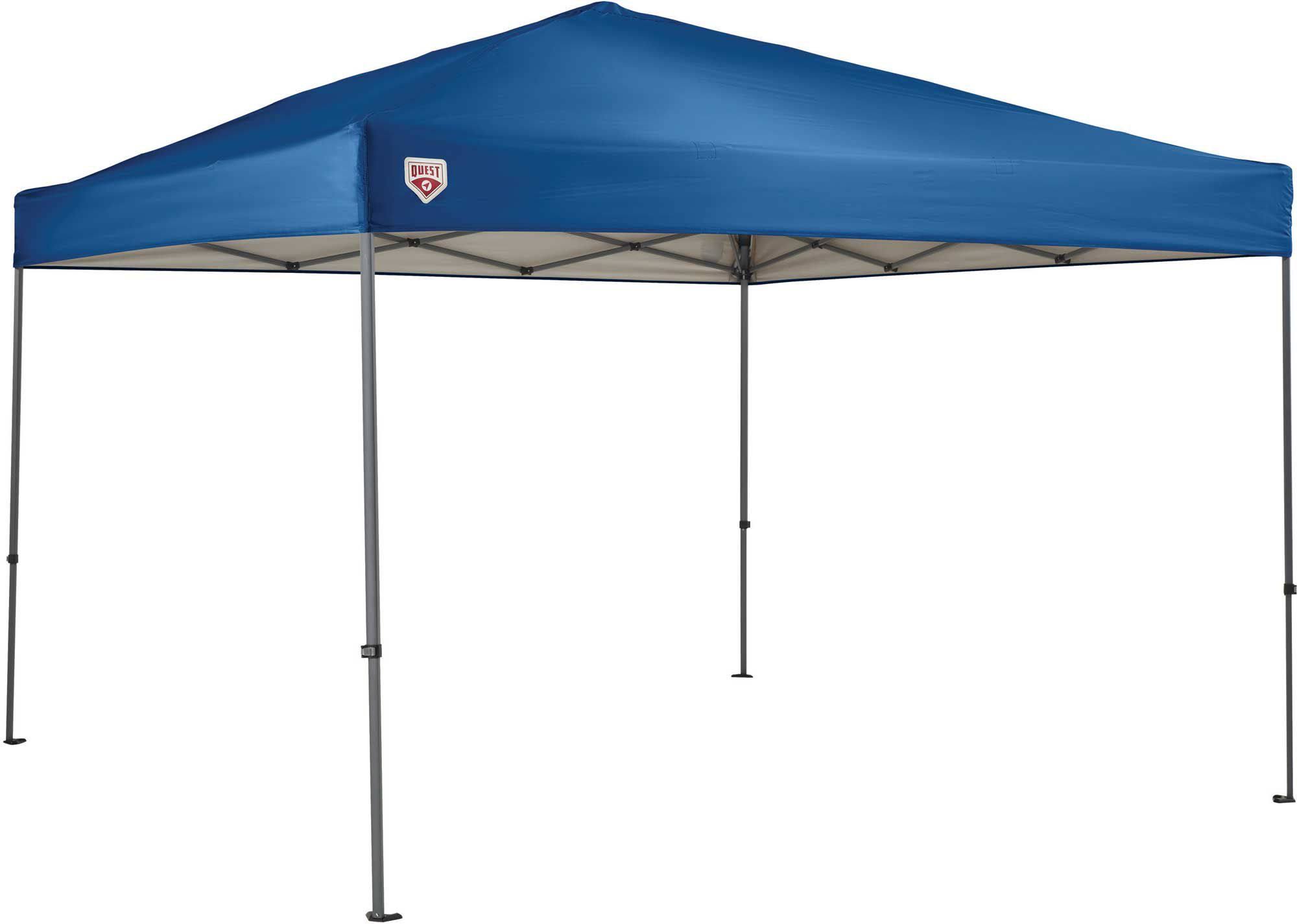 Quest Q100 10'x10' Quick Lift Straight Leg Canopy, Royal