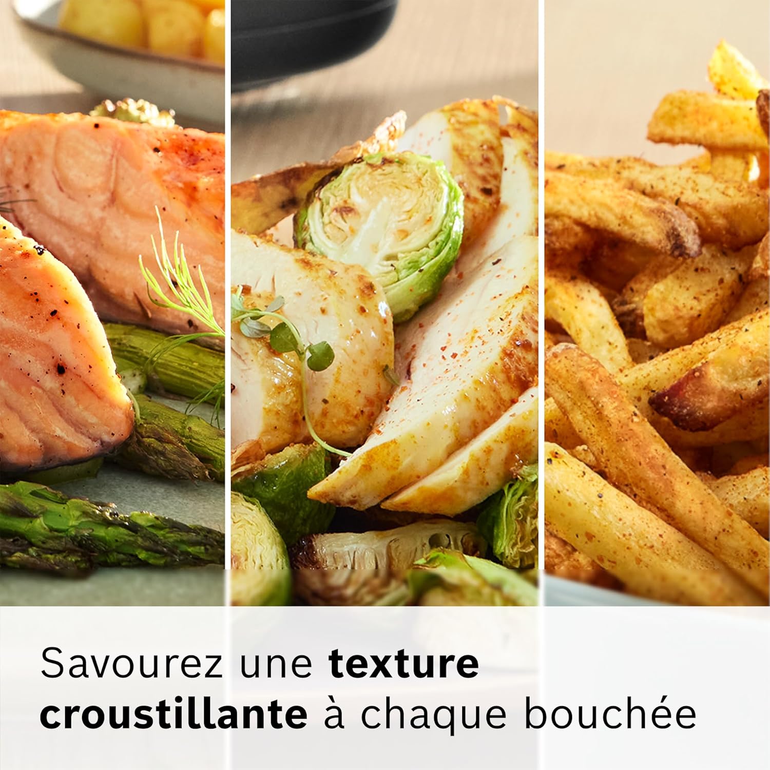 Friteuse air chaud XXL 7,2 L 7 programmes vitre éclairée