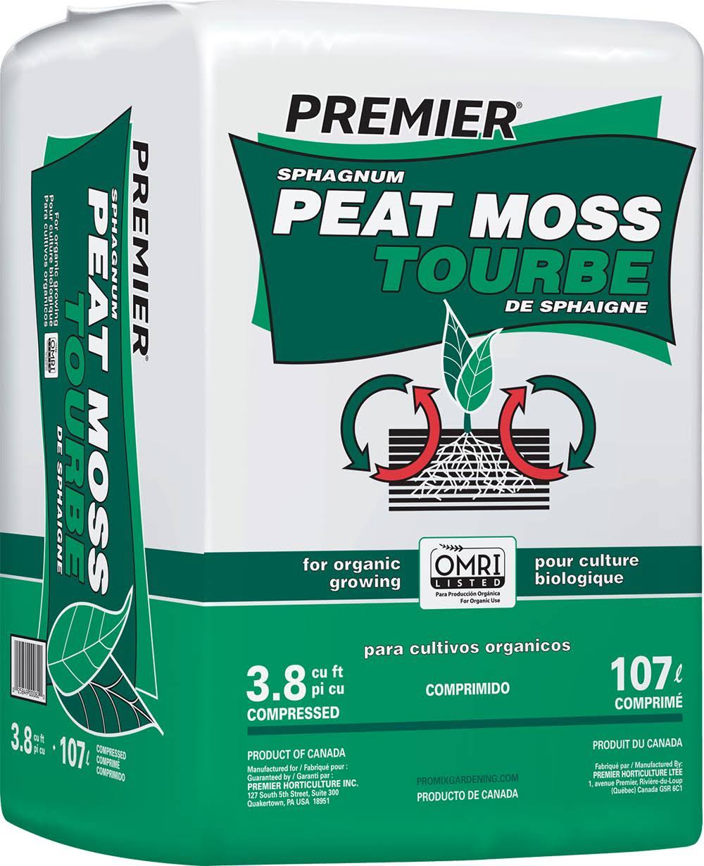 Premier Horticulture - PREMIER Peat Moss 3.8 Cu. Ft.