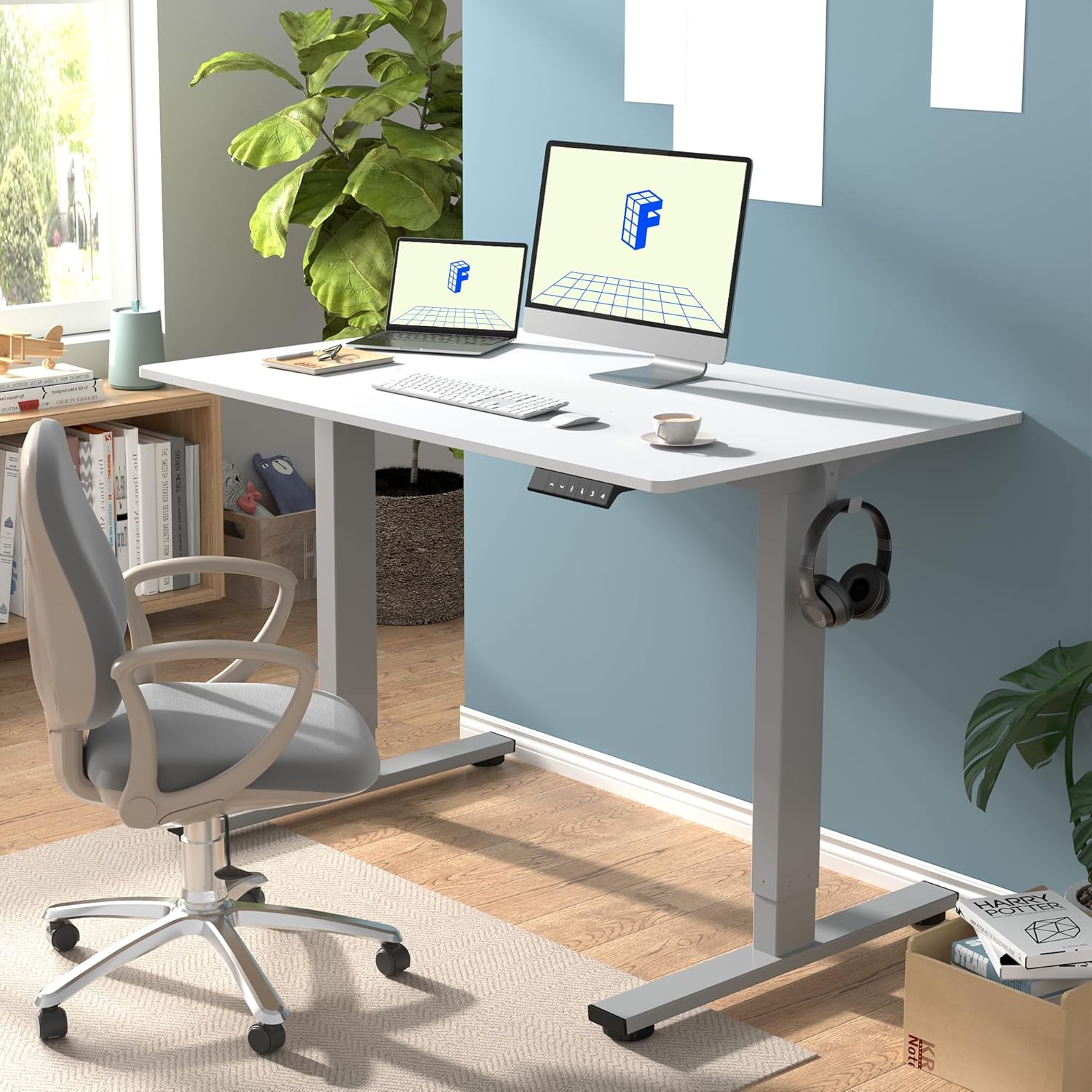 FLEXISPOT EN1 Whole-Piece Standing Desk