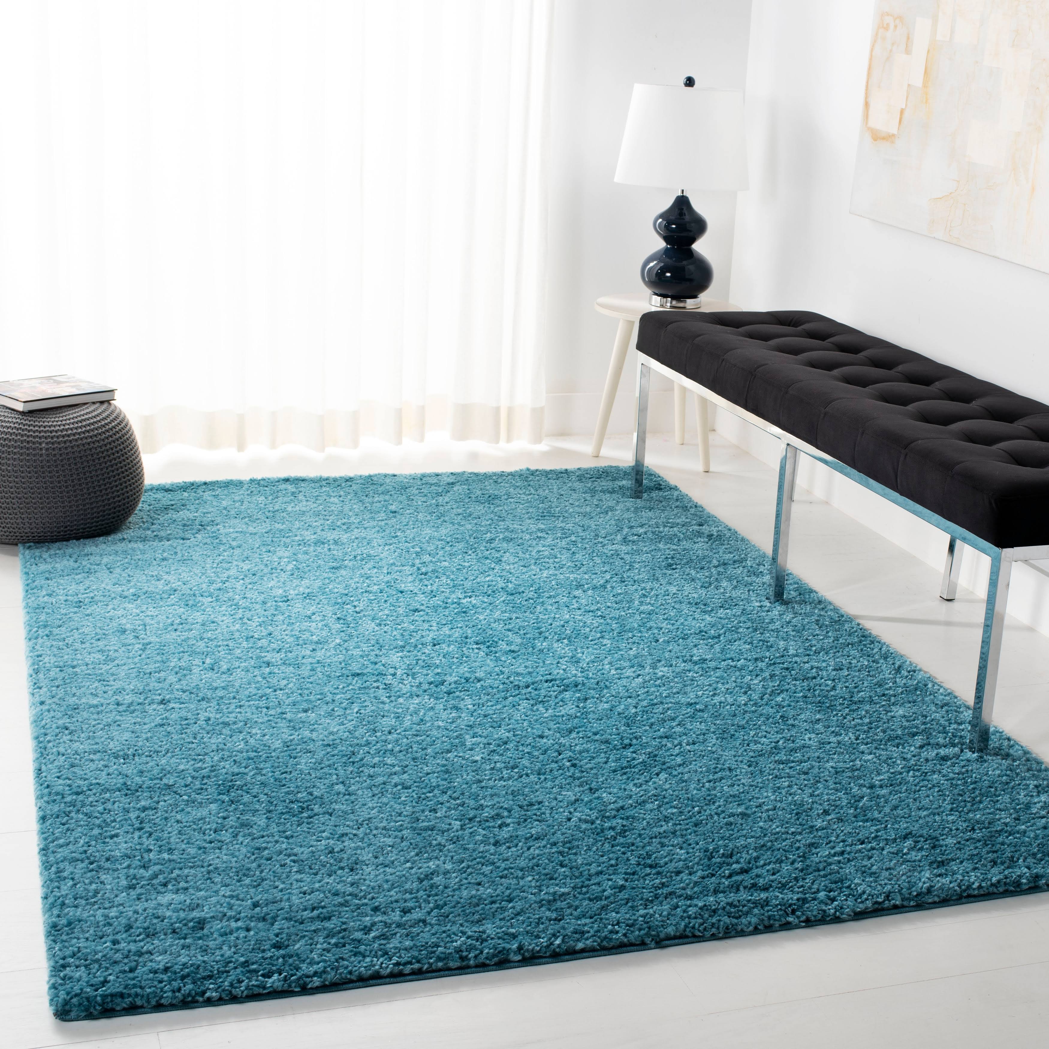 Safavieh Area Rug August Shag Turquoise 8' x 10'