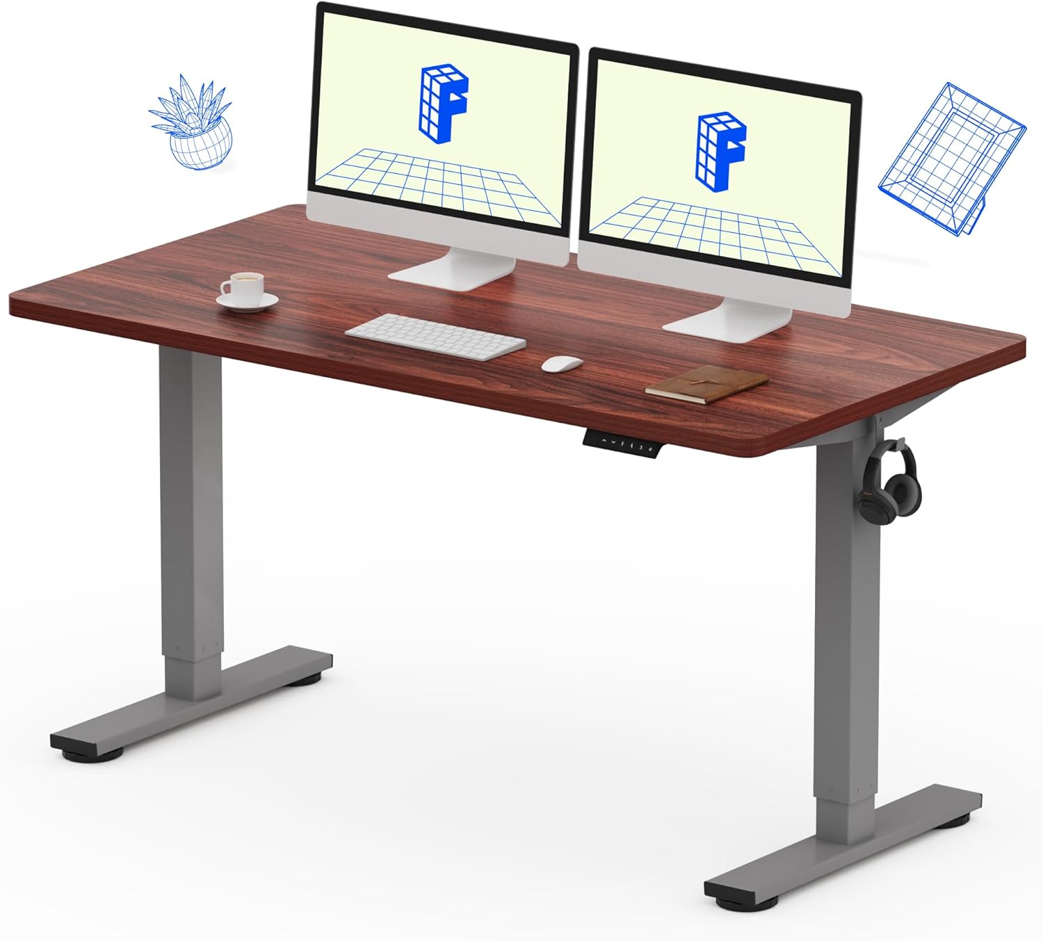 FLEXISPOT EN1 Whole-Piece Standing Desk