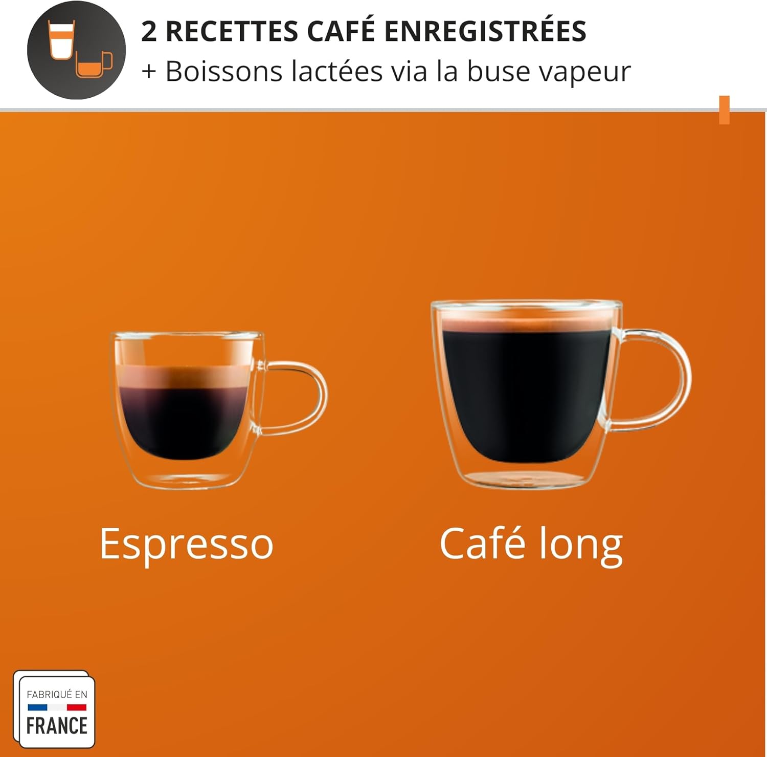 Machine café grains 17 L expresso buse vapeur cappuccino 2 tasses Essential noir