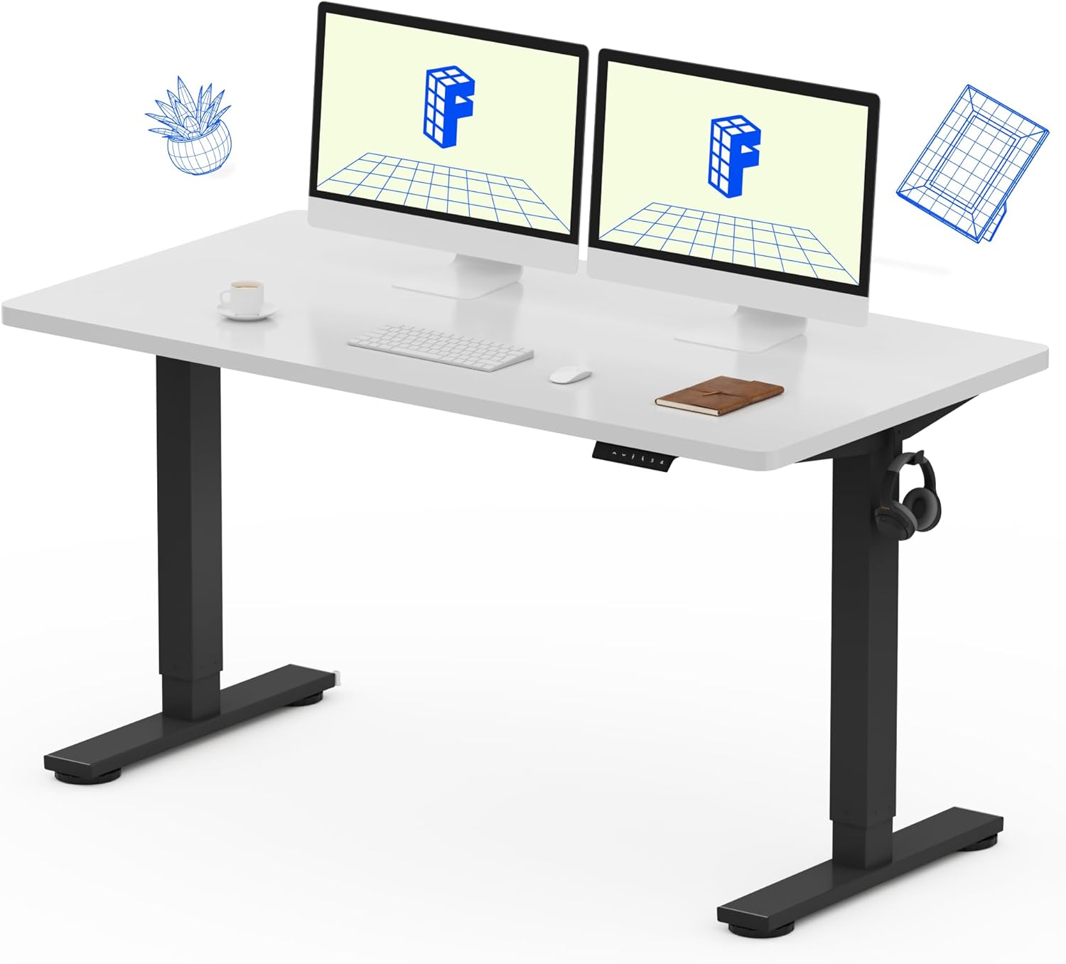 FLEXISPOT EN1 Whole-Piece Standing Desk