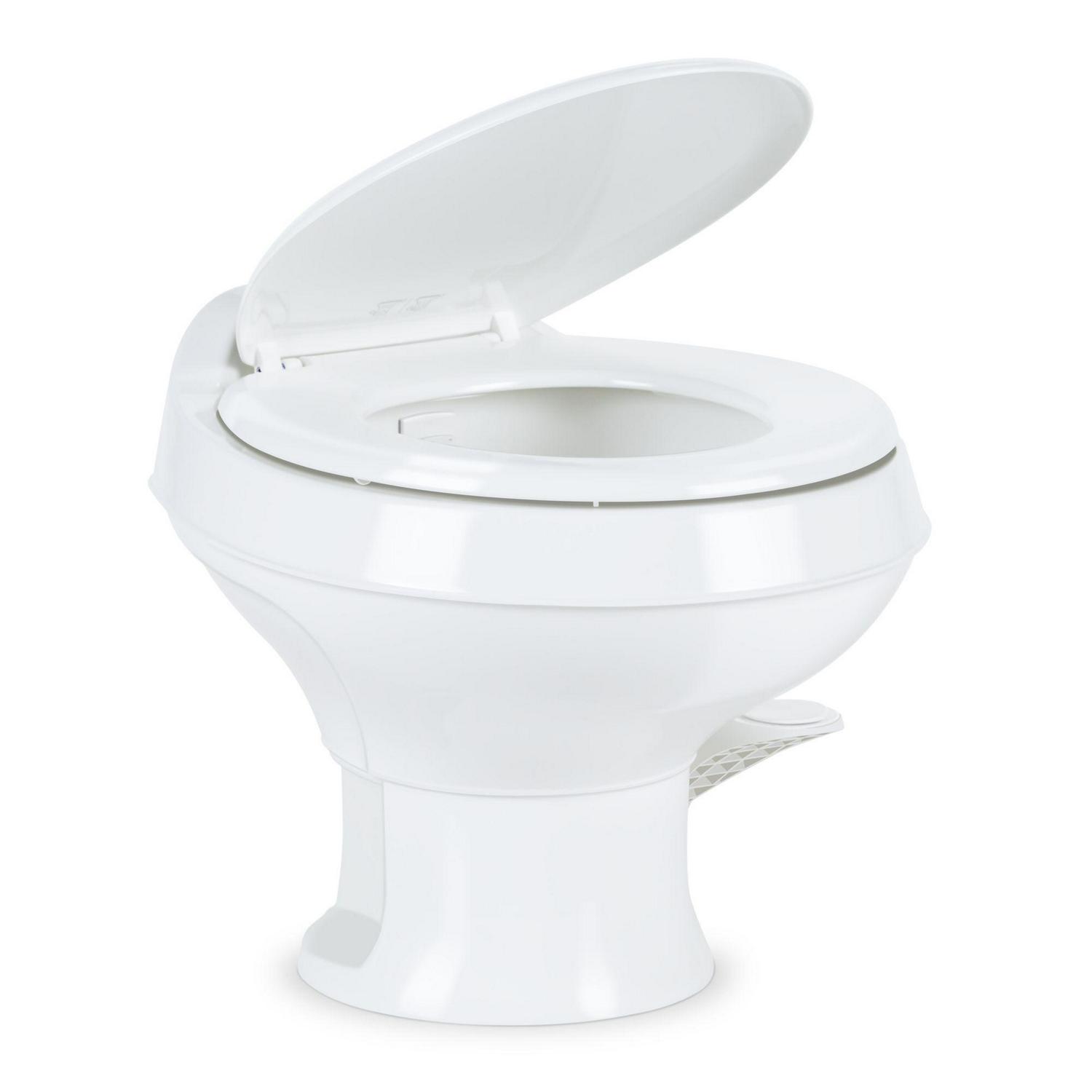 Dometic 302301671. White Plastic 10.3 lb Heavy Duty Toilet. RV Sewer System Accessories