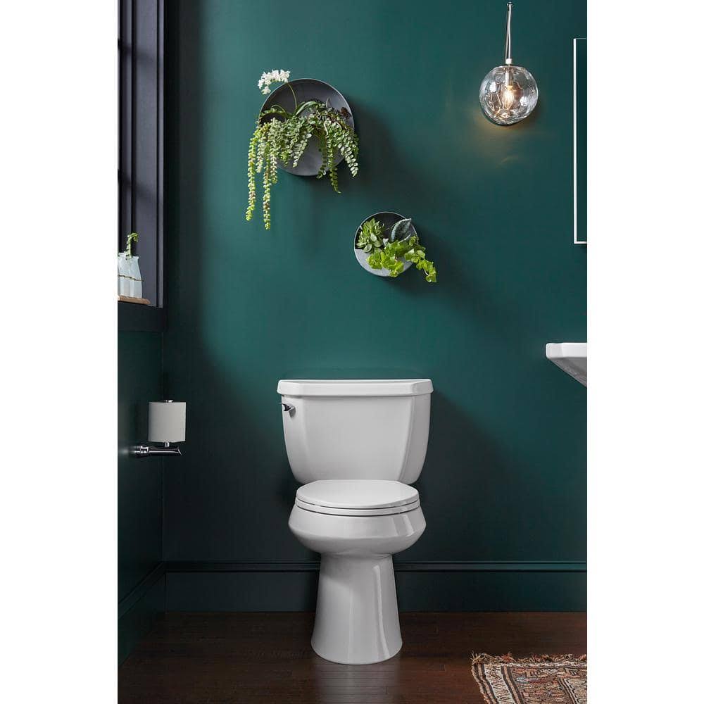 Kohler Wellworth Elongated Closed Front Toilet Seat in White (3-pack)