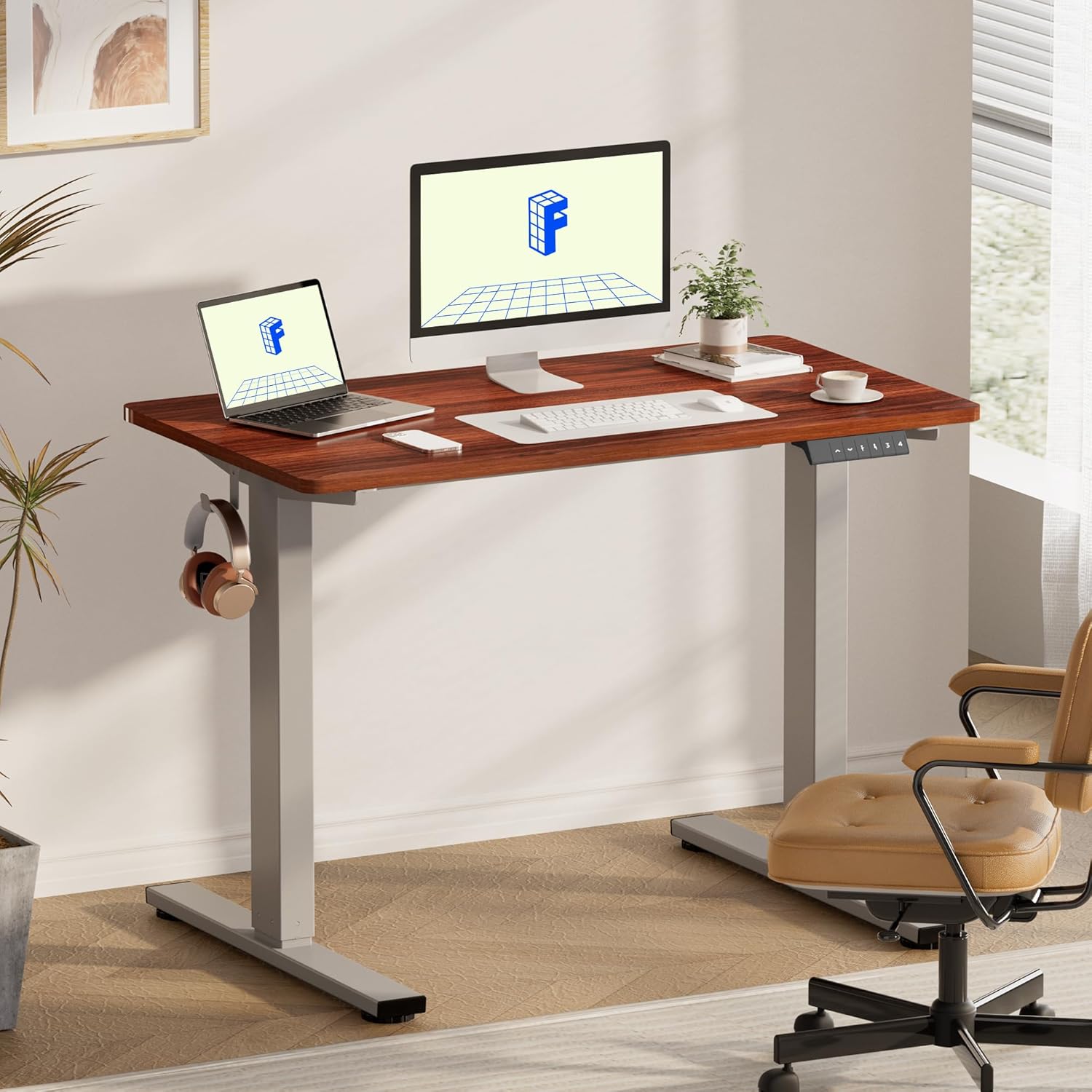 FLEXISPOT EN1 Whole-Piece Standing Desk