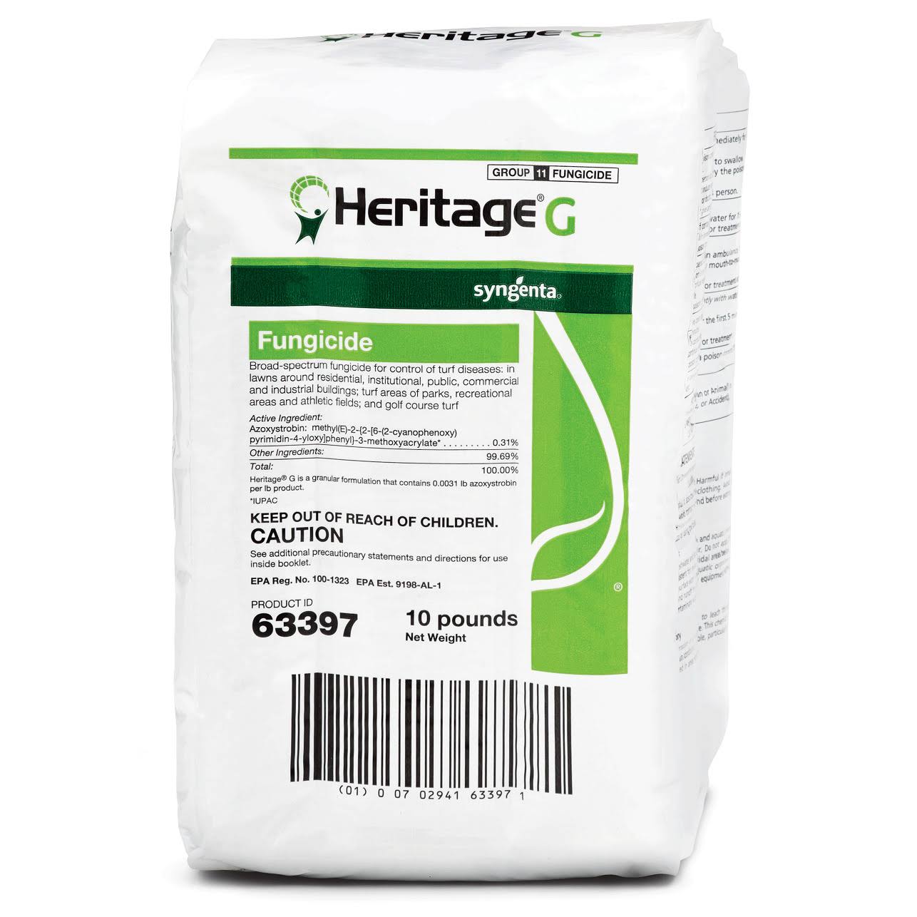Heritage G Fungicide - 10 lbs
