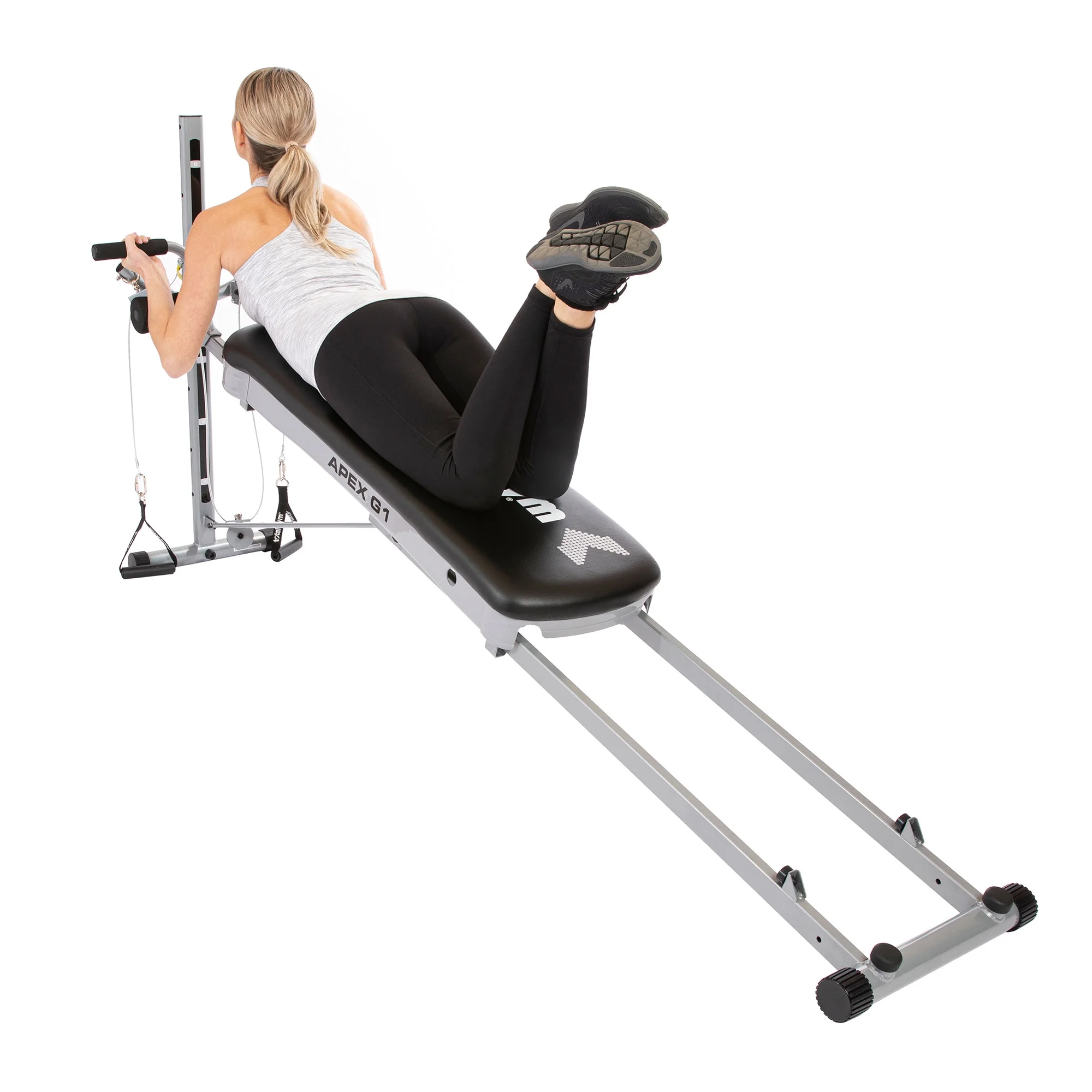 Total Gym APEX G5 Home Fitness Incline Weight Trainer Equipment W/ 10 Resistance Levels