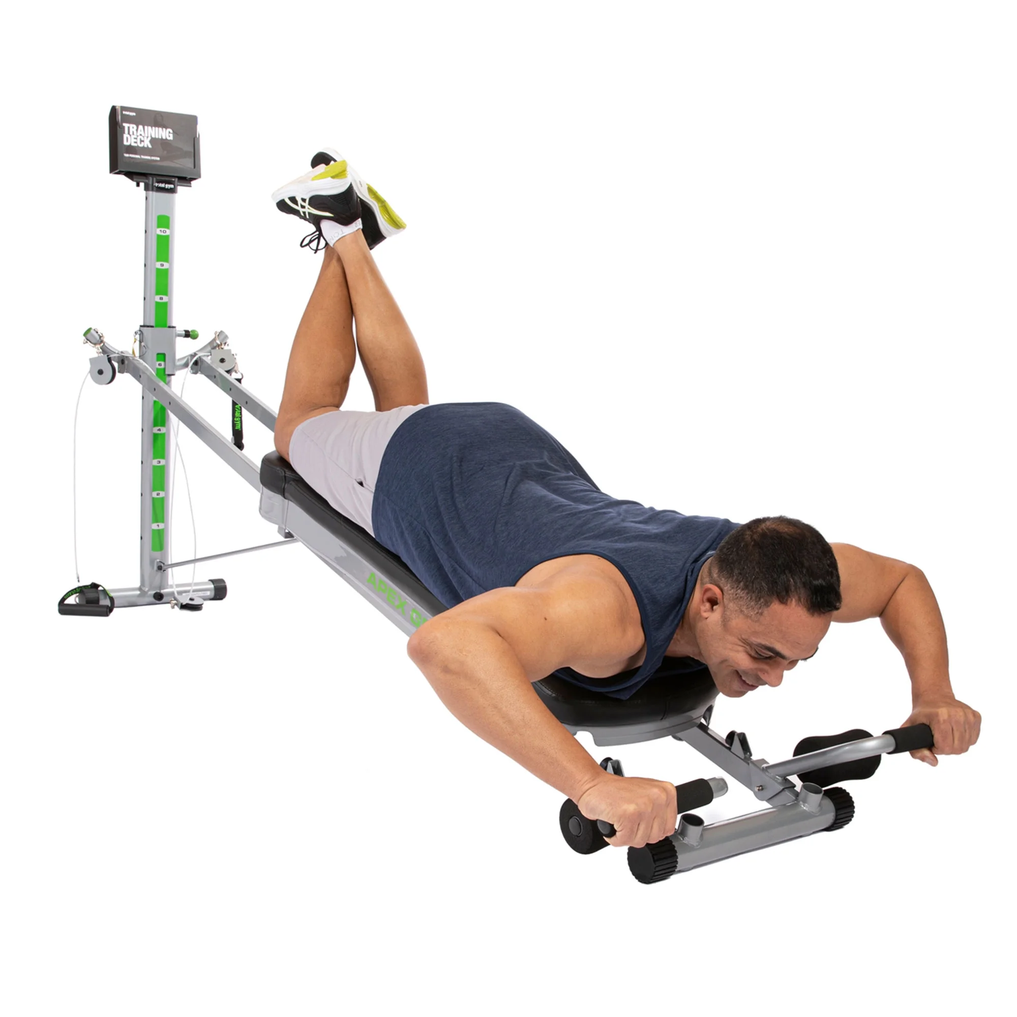 Total Gym APEX G5 Home Fitness Incline Weight Trainer Equipment W/ 10 Resistance Levels