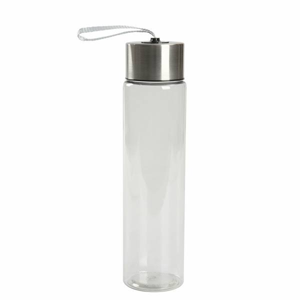 MS 18oz Water Bottle Clear, Size: 18 oz