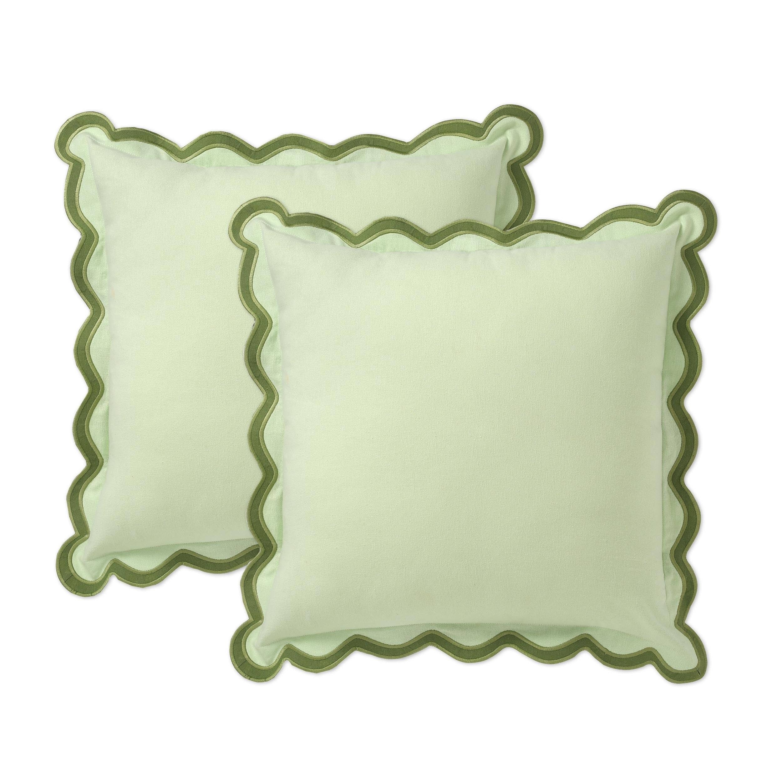 Folkulture Christmas Throw Pillow Covers for Couch