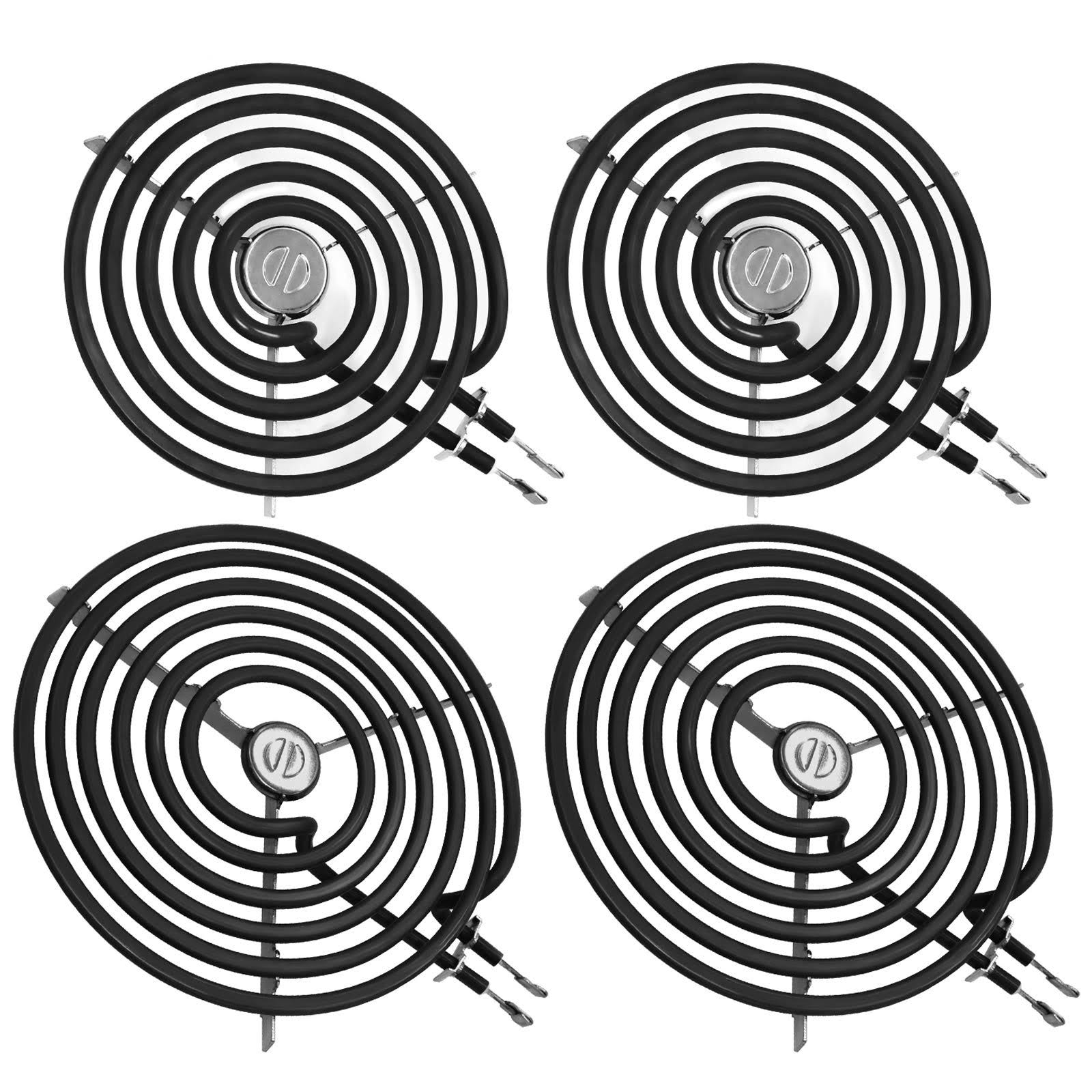 Beaquicy 4 Pack Ers30m1 Ers30m2 Electric Stove Burner - Replacement for GE Hotpoint Kenmore,electric Range Stove Burner Element Replacement 6