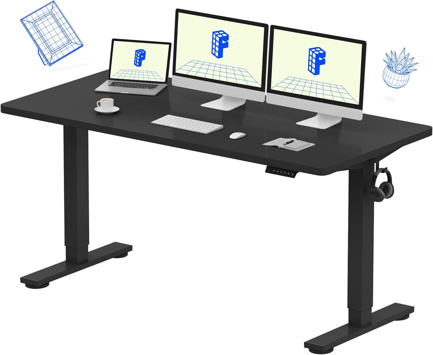 FLEXISPOT EN1 Whole-Piece Standing Desk