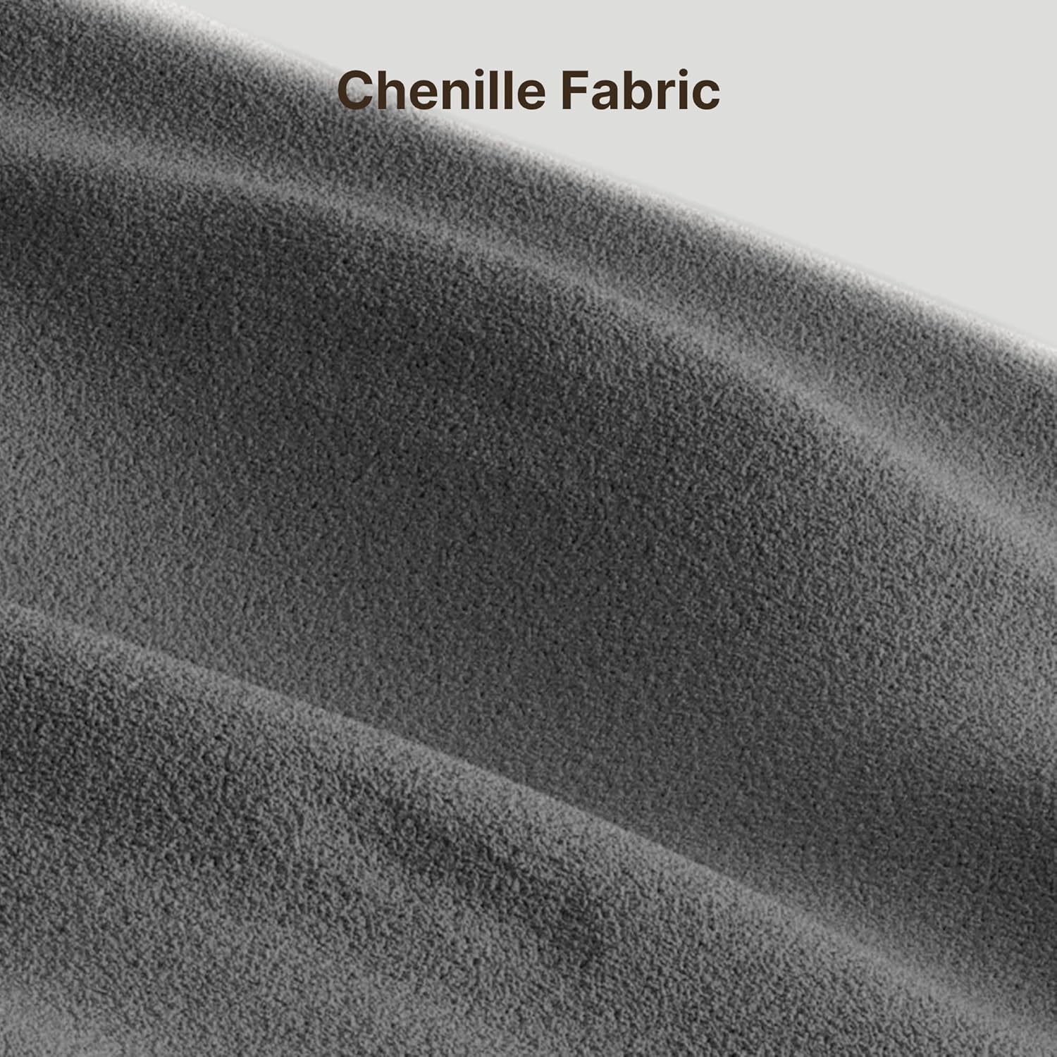 Canapé lit 2 places convertible 147 x 196 x 87 cm velours gris foncé