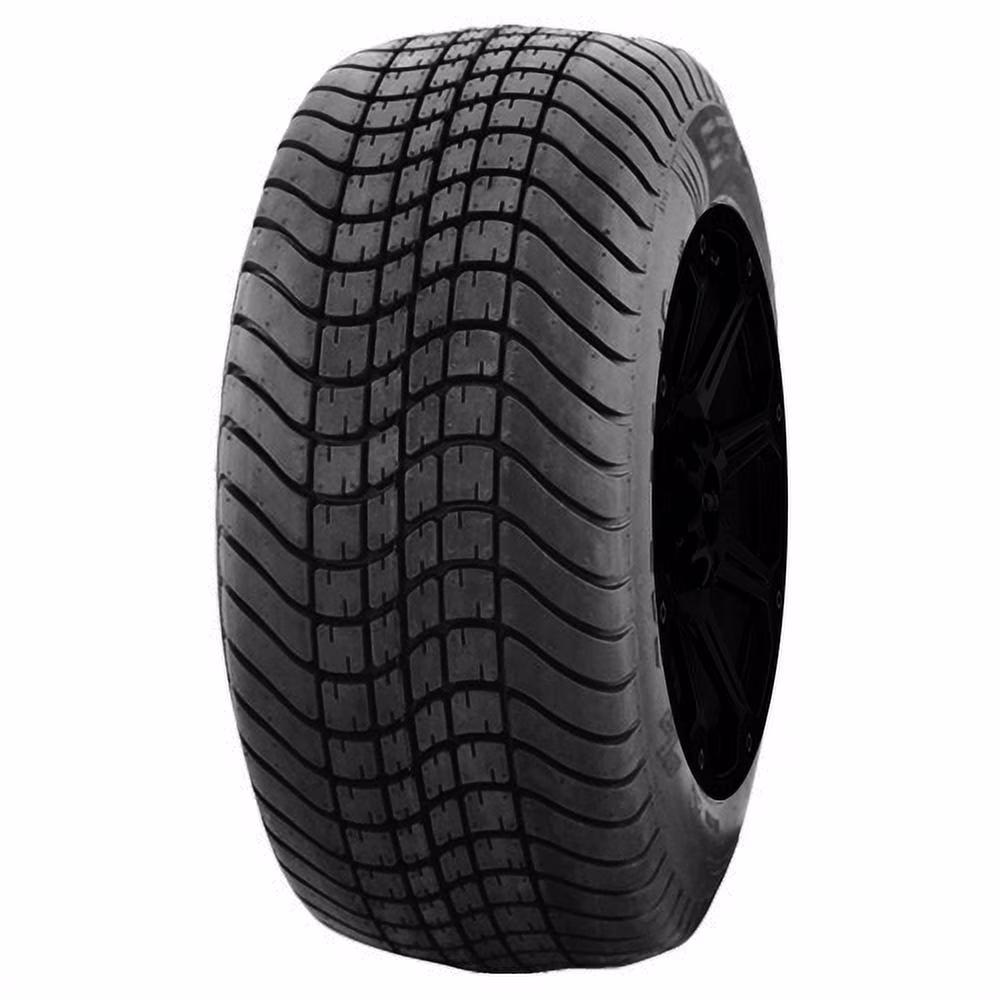 215/50 - 12 Vision P825 Journey Golf Cart 78F Load Range B Black Wall Tire