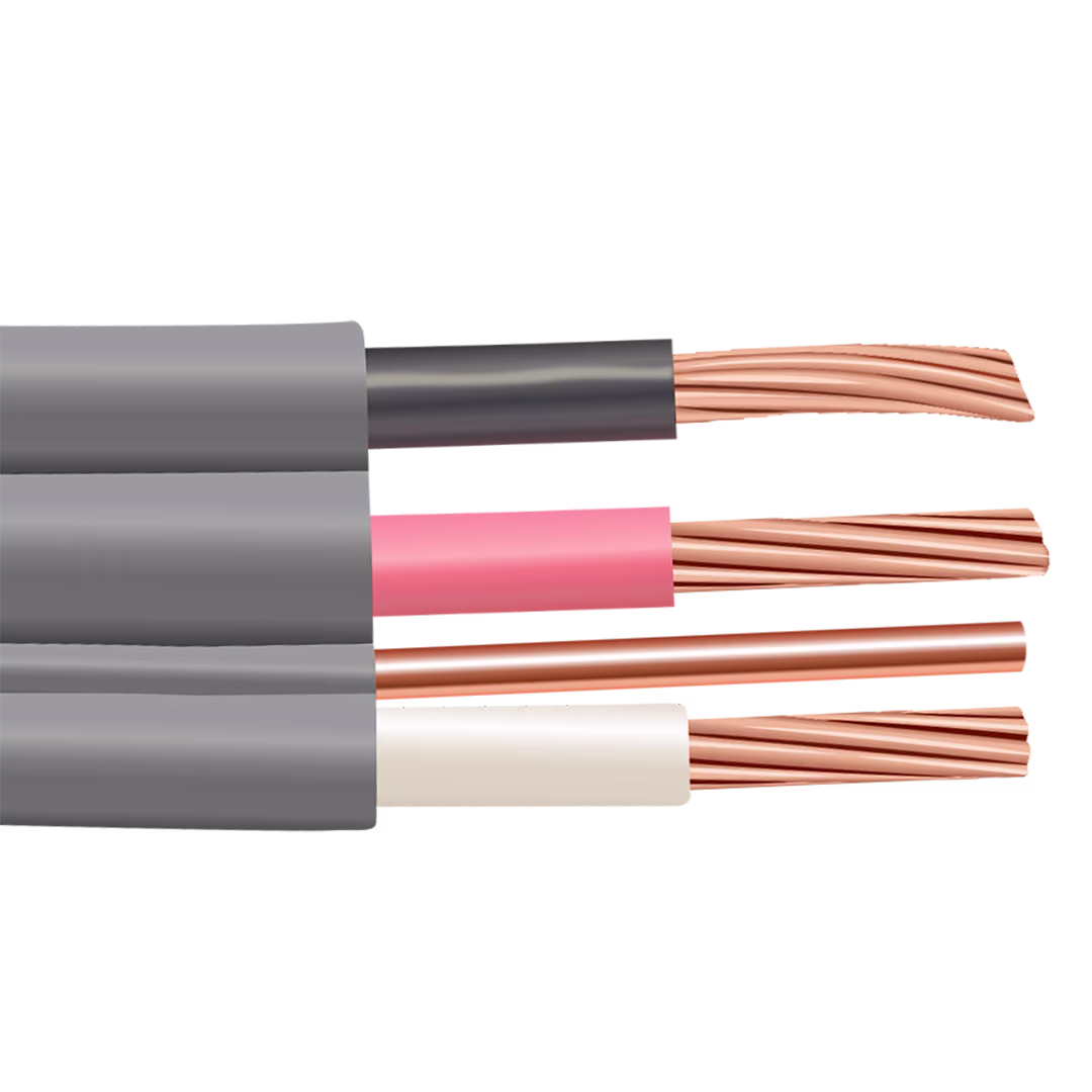 200' 8/3 UF - B Wire Copper Underground Feeder Cable with Ground Gray 600V