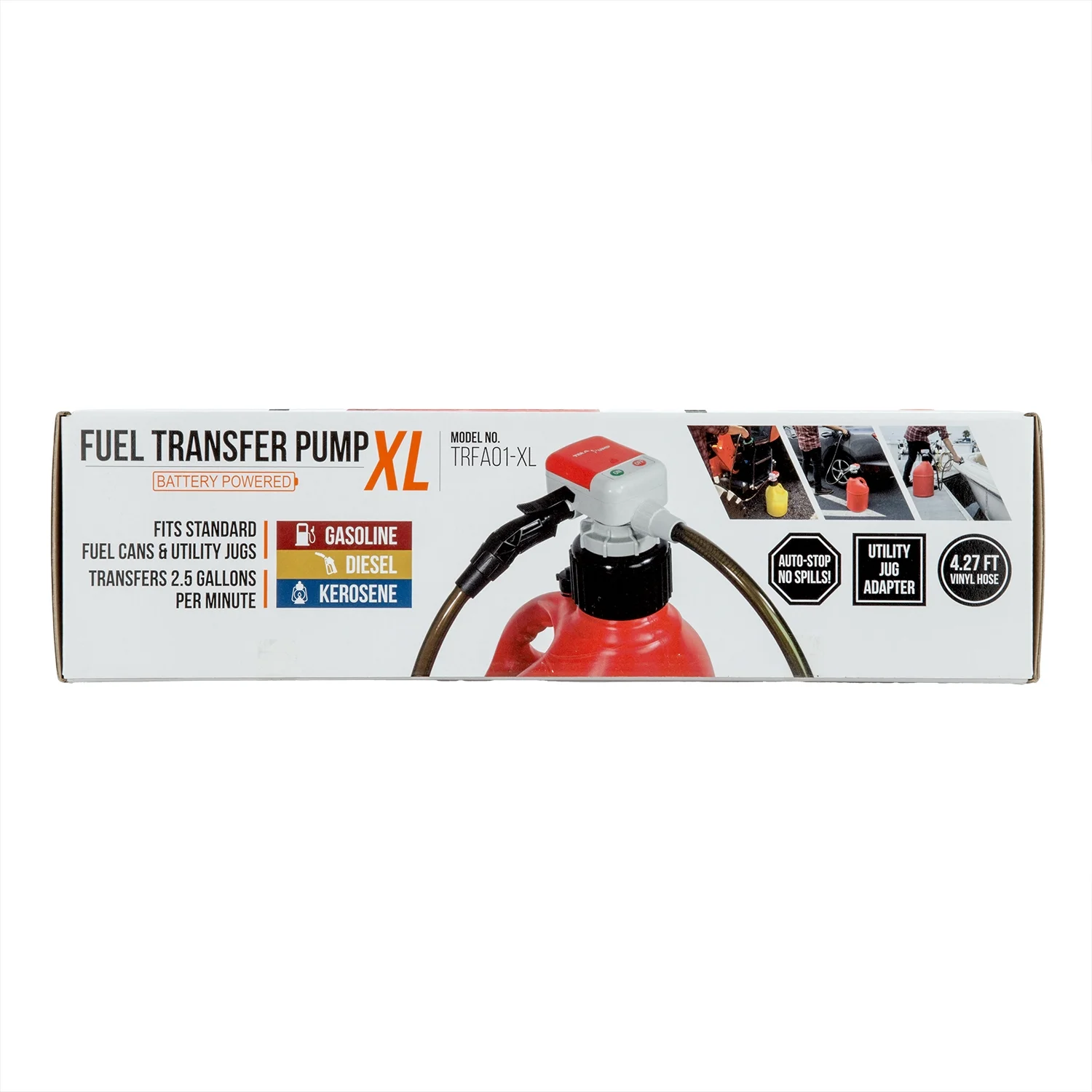 Tera Pump TRFA01 - XL Utility Jug Battery Powered Fuel Transfer Pump (Pump Only)