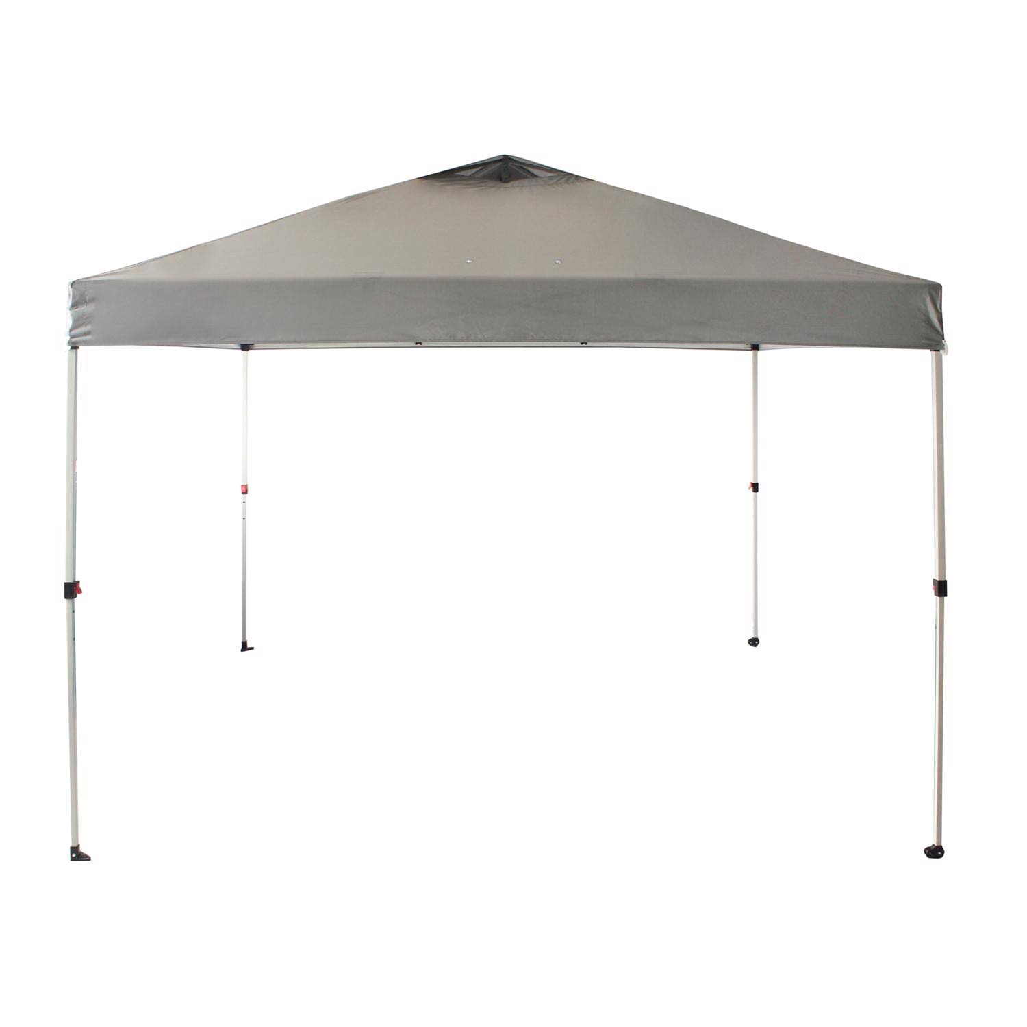 Crown Shade 8090095 9.1 x 10 x 10 ft. One Touch Polyester Canopy, Fire
