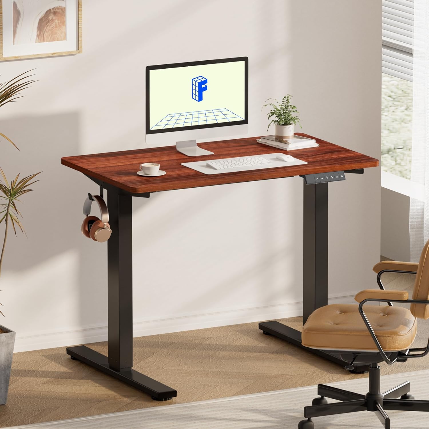 FLEXISPOT EN1 Whole-Piece Standing Desk