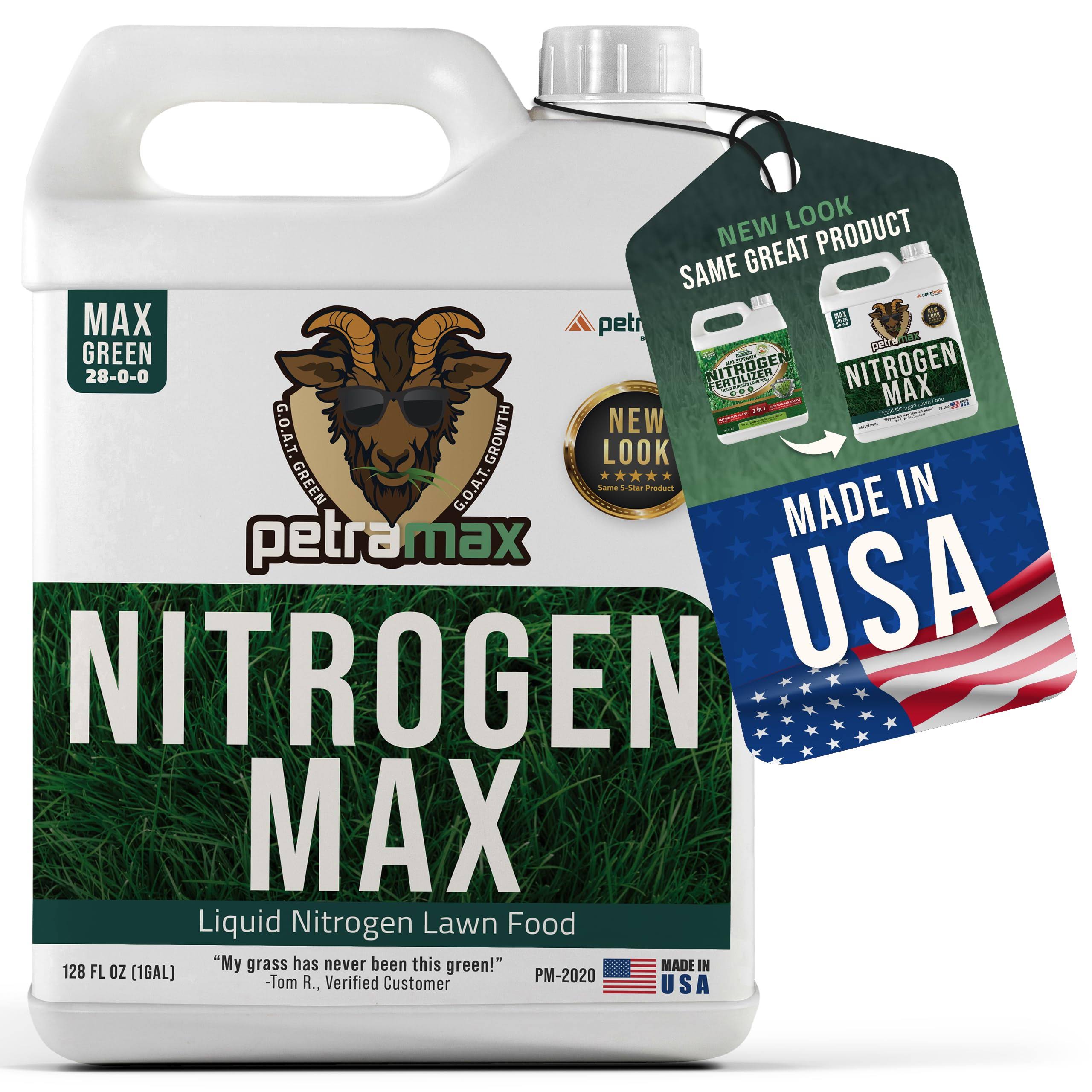 PetraTools Liquid Nitrogen Fertilizer, 28-0-0 High Liquid Nitrogen 1 Gallon