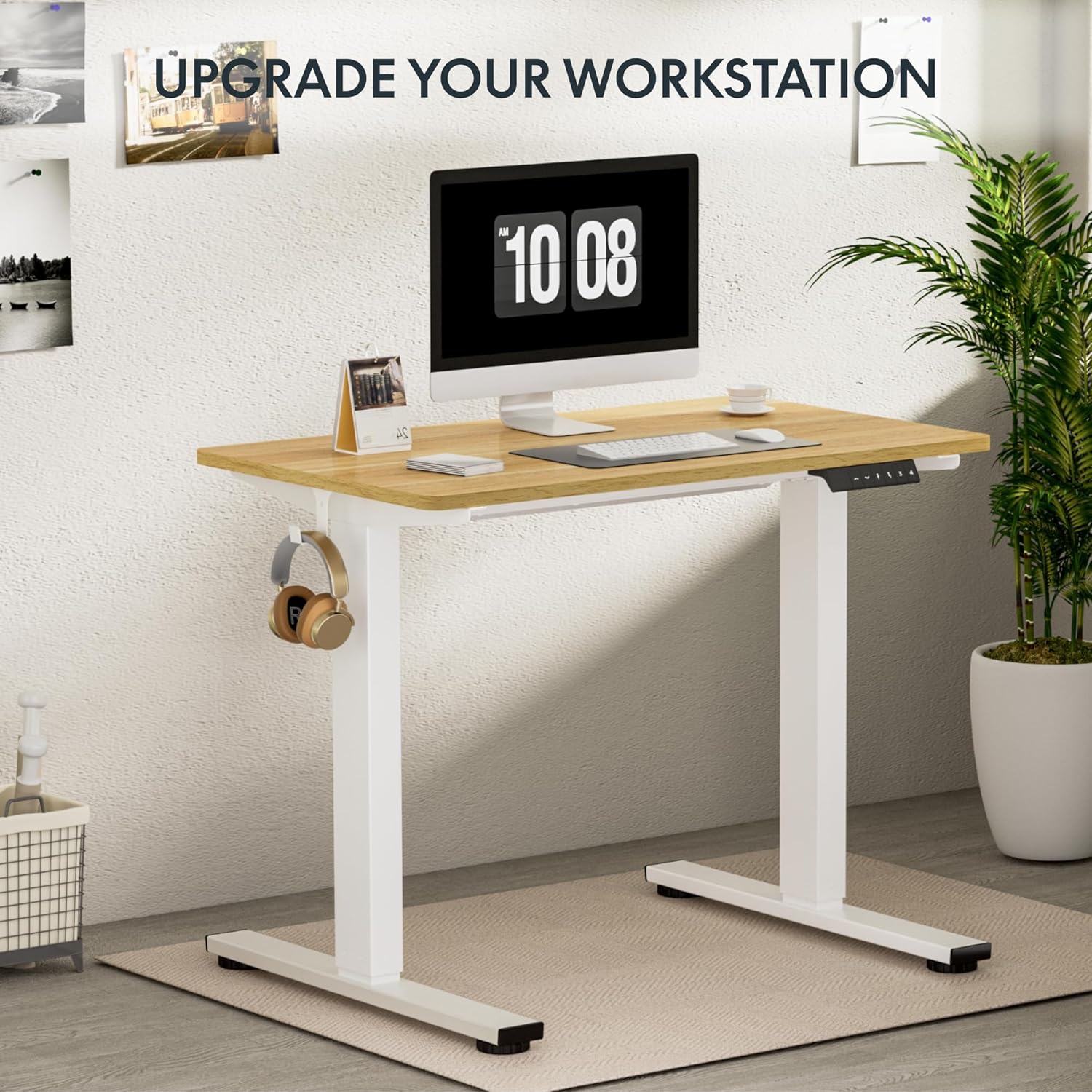 FLEXISPOT EN1 Whole-Piece Standing Desk
