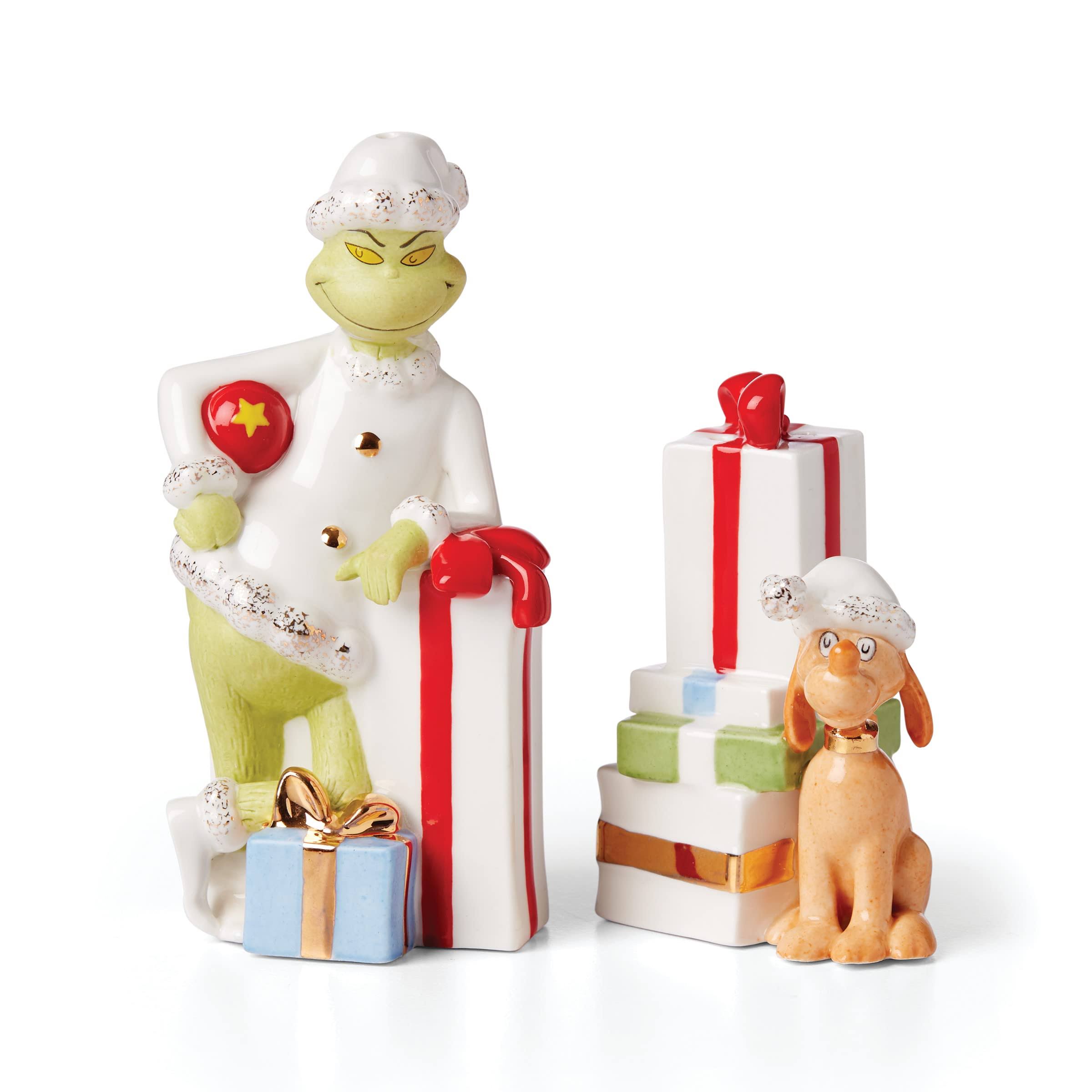 Lenox Merry Grinchmas Salt & Pepper Set