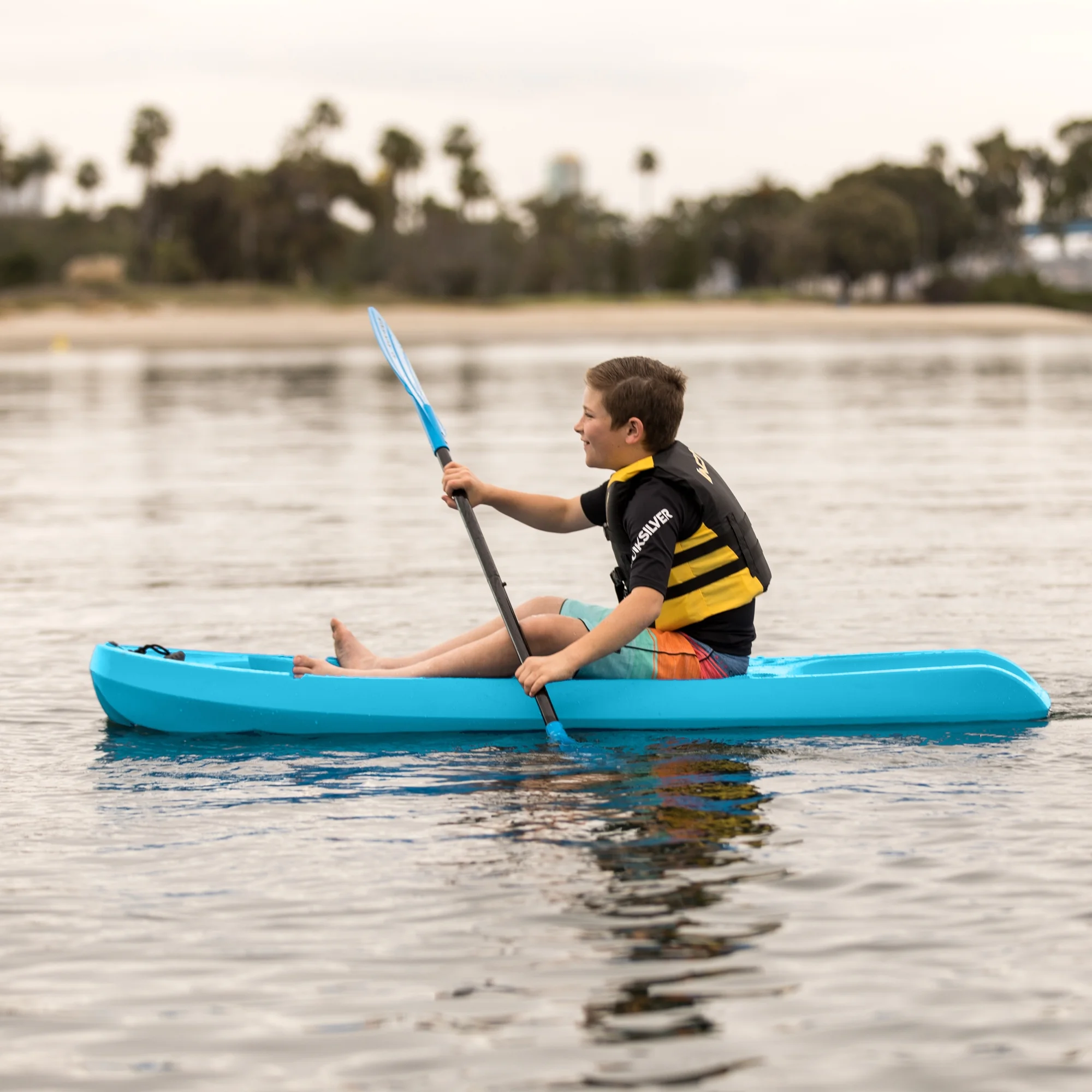 Lifetime Dash 6.5 Ft. Sit - on - Top Youth Kayak, Glacier Blue (90787)