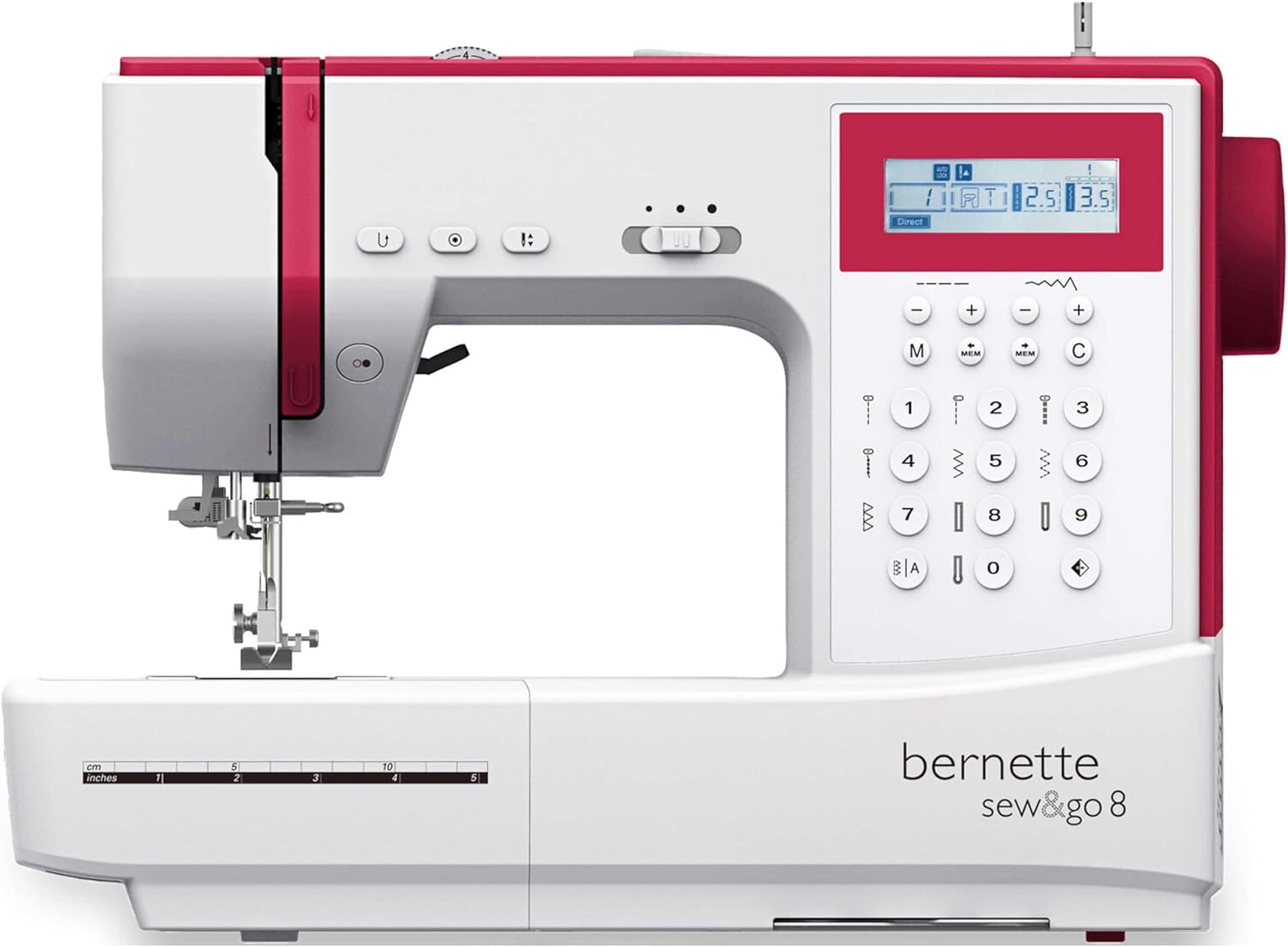 Machine à coudre ordinateur 197 programmes bras libre écran multifonction