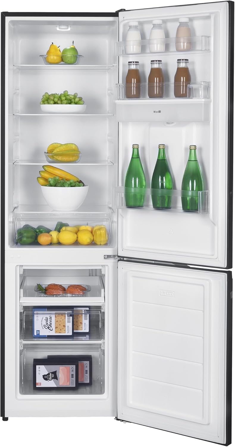 Réfrigérateur combiné congélateur bas GCB262BL 262L classe E noir