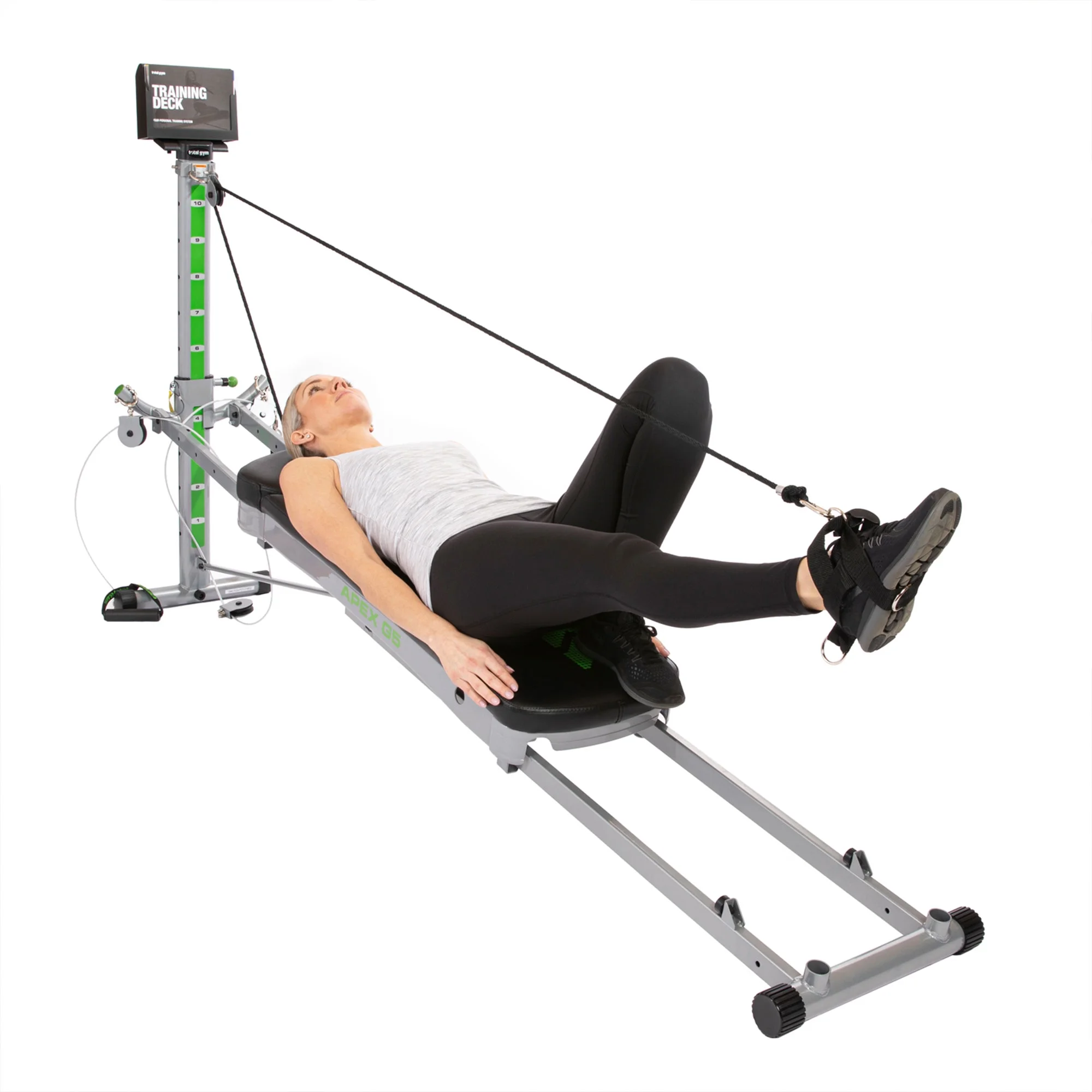 Total Gym APEX G5 Home Fitness Incline Weight Trainer Equipment W/ 10 Resistance Levels