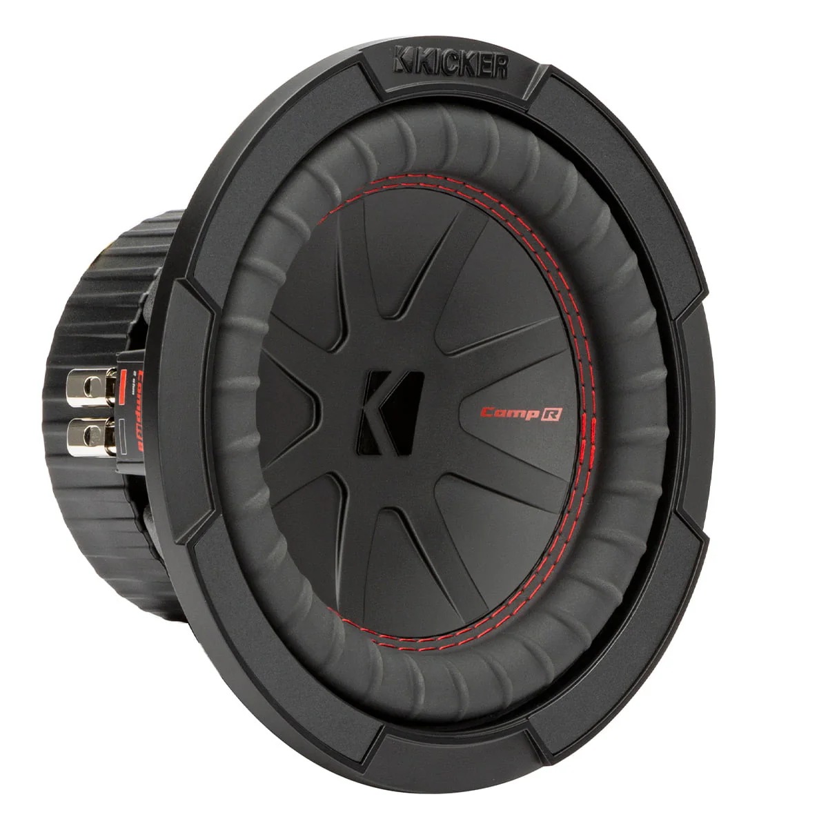 KICKER Compr 8 in Dual 4 Ohm DVC 600W Peak Power Car Audio Subwoofer