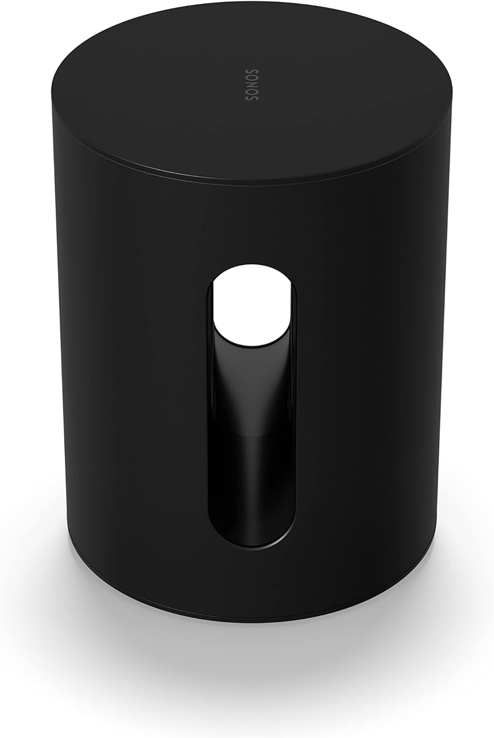 Caisson de basses sans fil compact noir