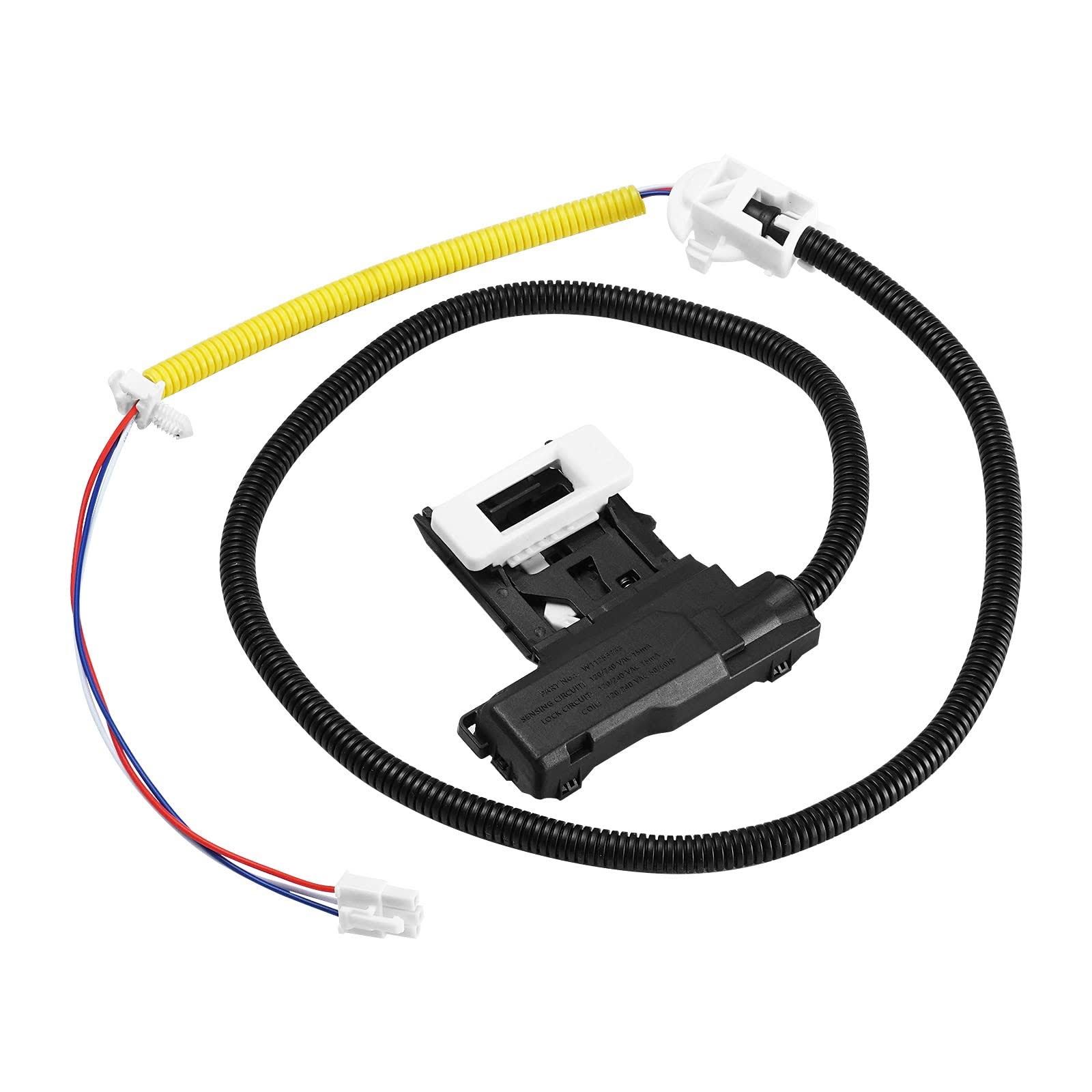 Aibinhe W11307244 W10682535 Washer Lid Lock Switch - for Whirlpool Maytag Amana Latch Washing Machine Assembly with W10838613VP W10838613 W11253733