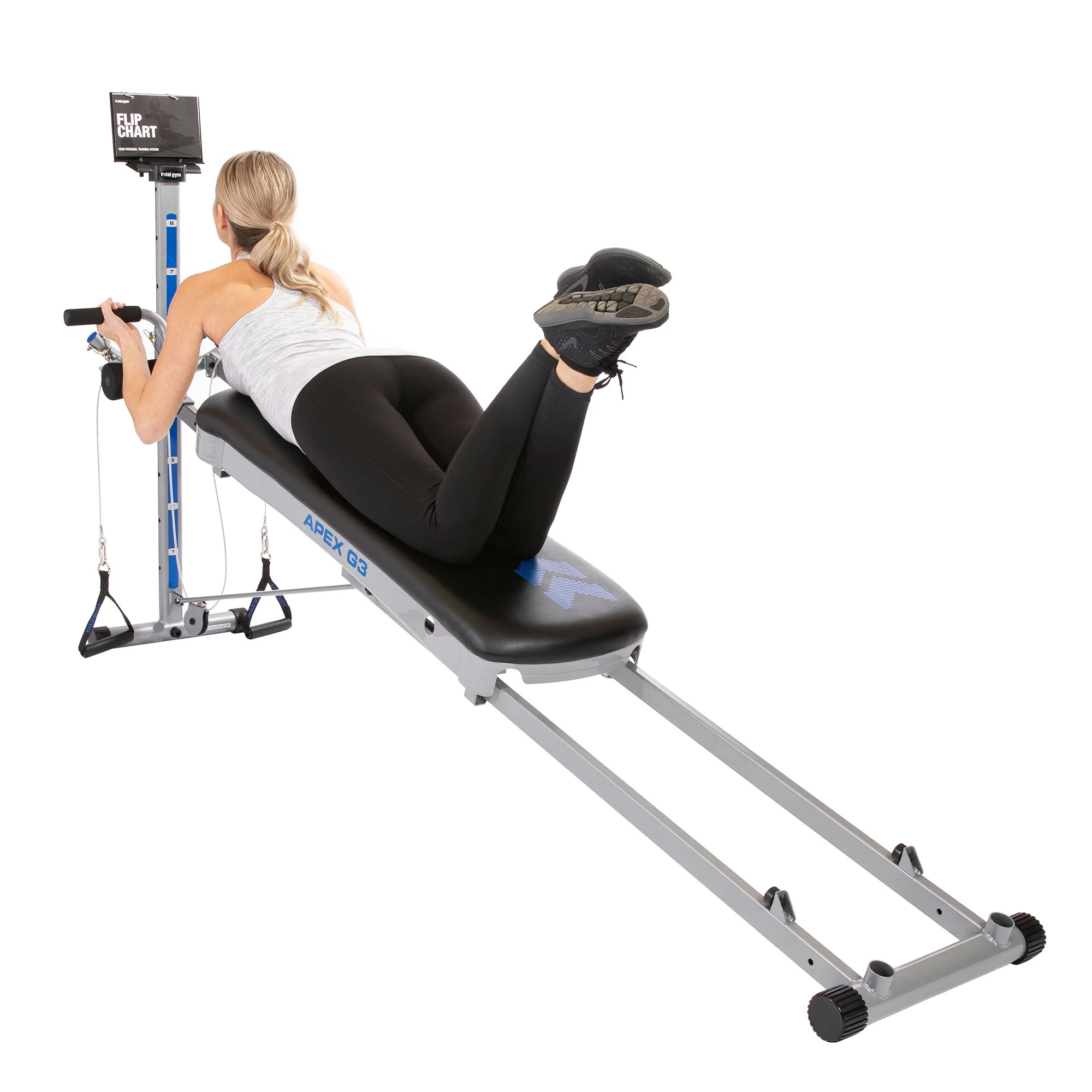 Total Gym APEX G5 Home Fitness Incline Weight Trainer Equipment W/ 10 Resistance Levels